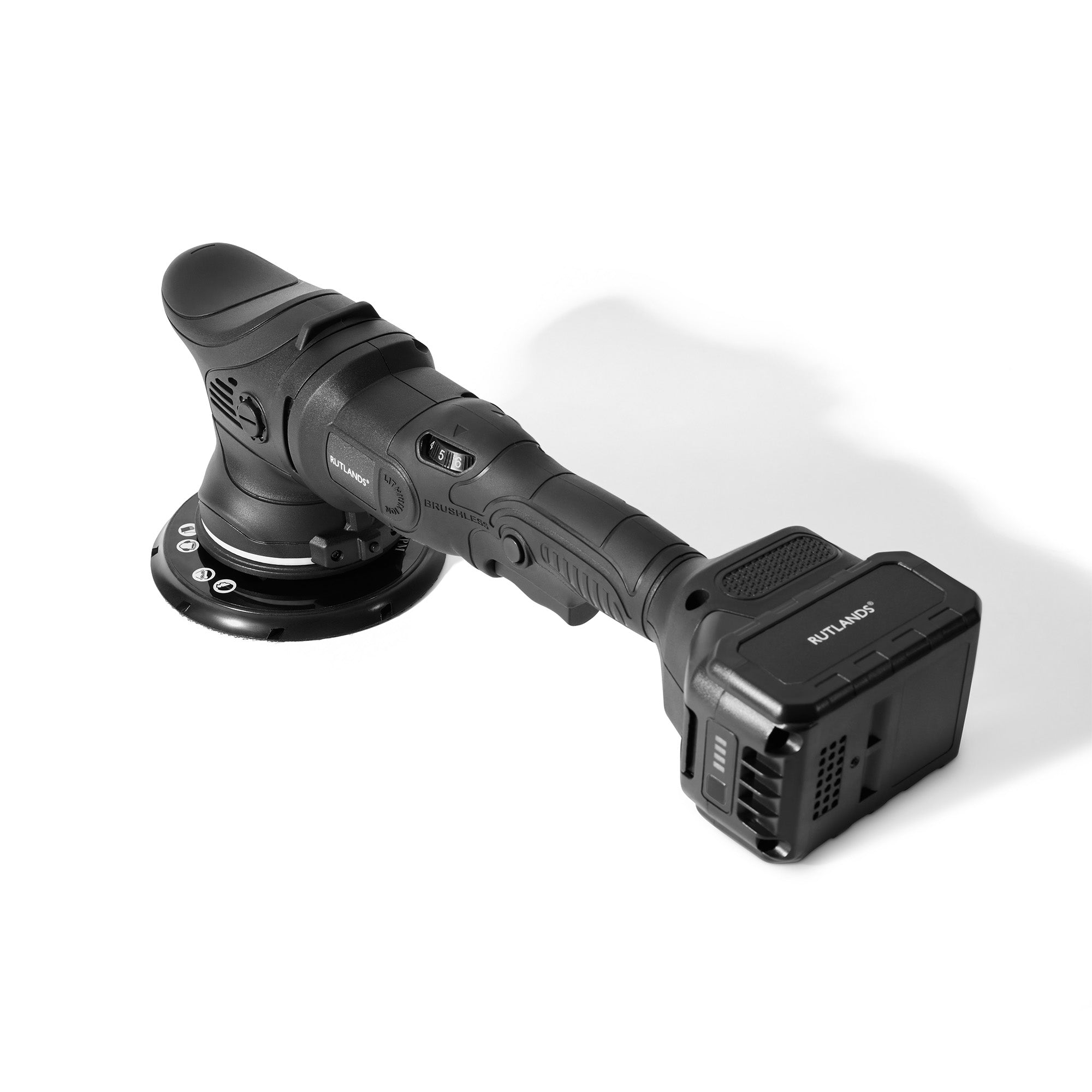 Brushless Cordless 20V Random Orbital Polisher - 15mm Orbit
