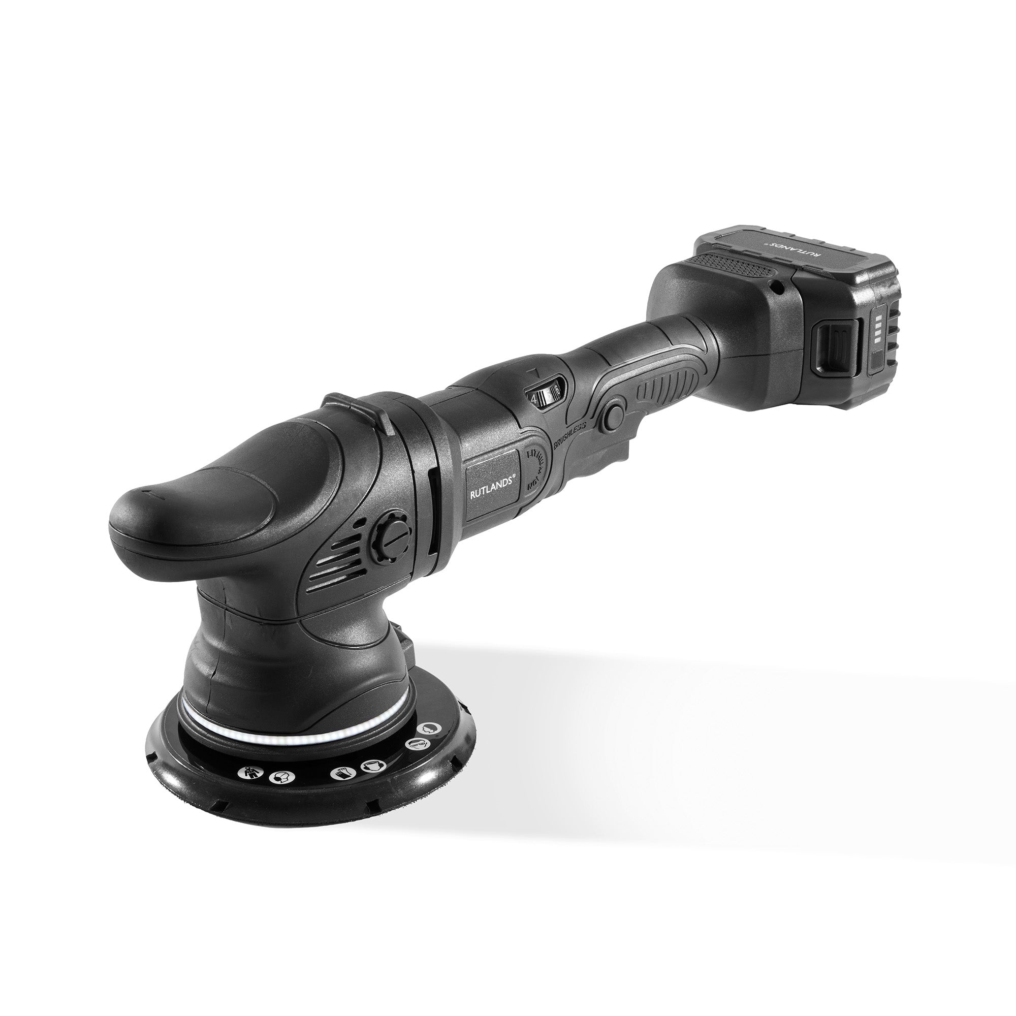 Brushless Cordless 20V Random Orbital Polisher - 15mm Orbit