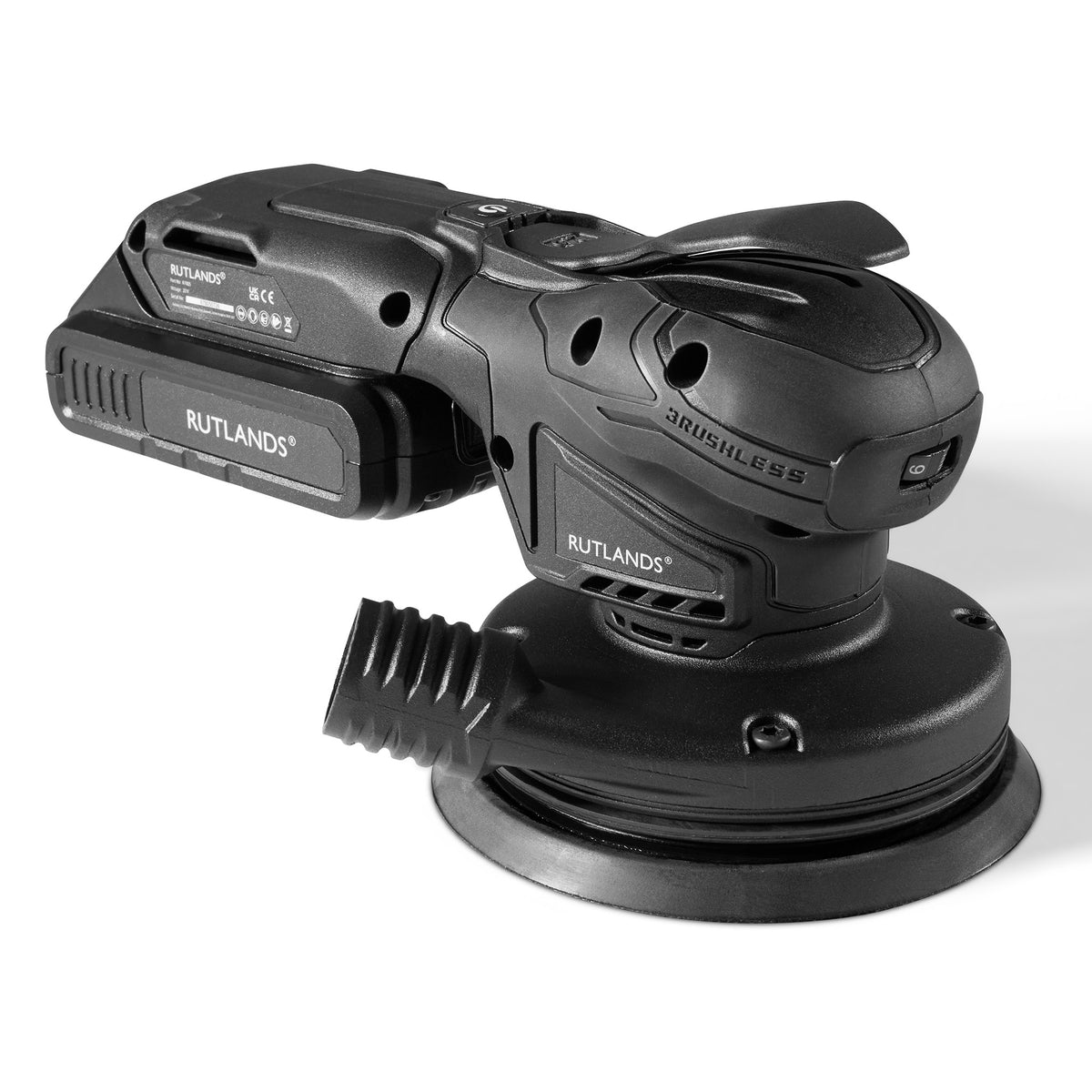 Brushless Cordless 20V Random and Palm Orbital Sanders with 100 Net Abrasive Sheets & Storage Case