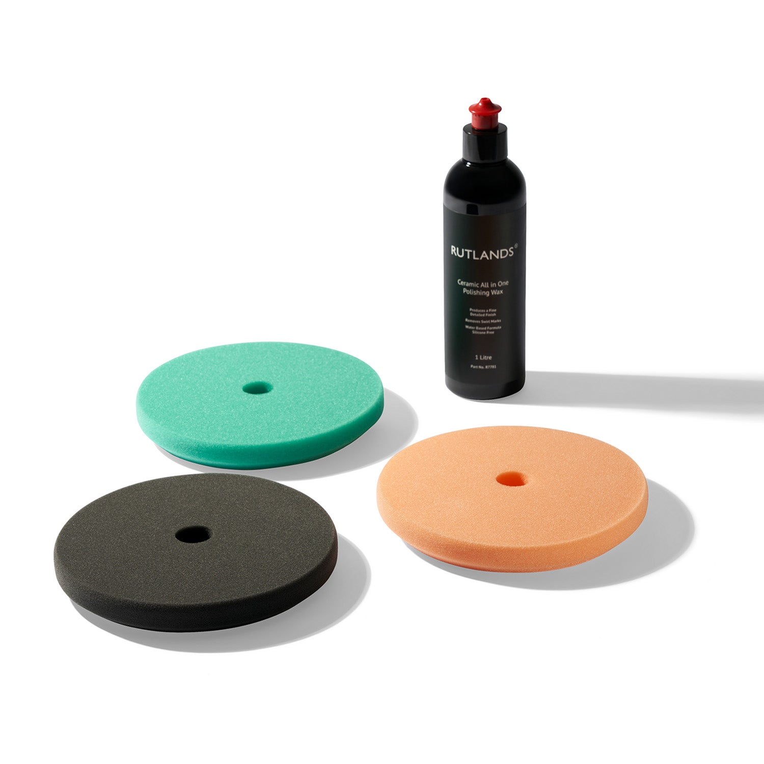 Ceramic All in One Polishing Wax & Pad Kit - 125mm