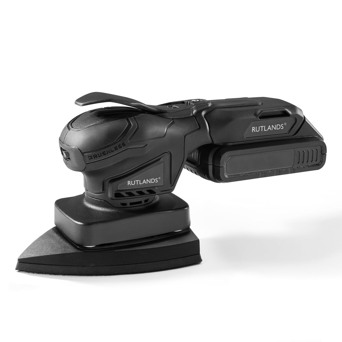 Brushless Cordless 20V Delta Orbital Sander - 100mm x 152mm, 1.5mm Orbit