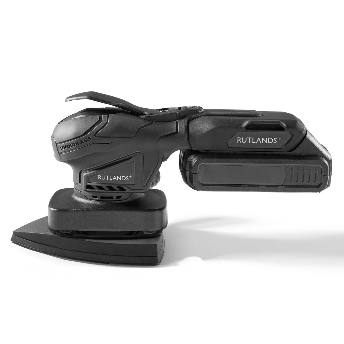 Brushless Cordless 20V Delta Orbital Sander - 100mm x 152mm, 1.5mm Orbit