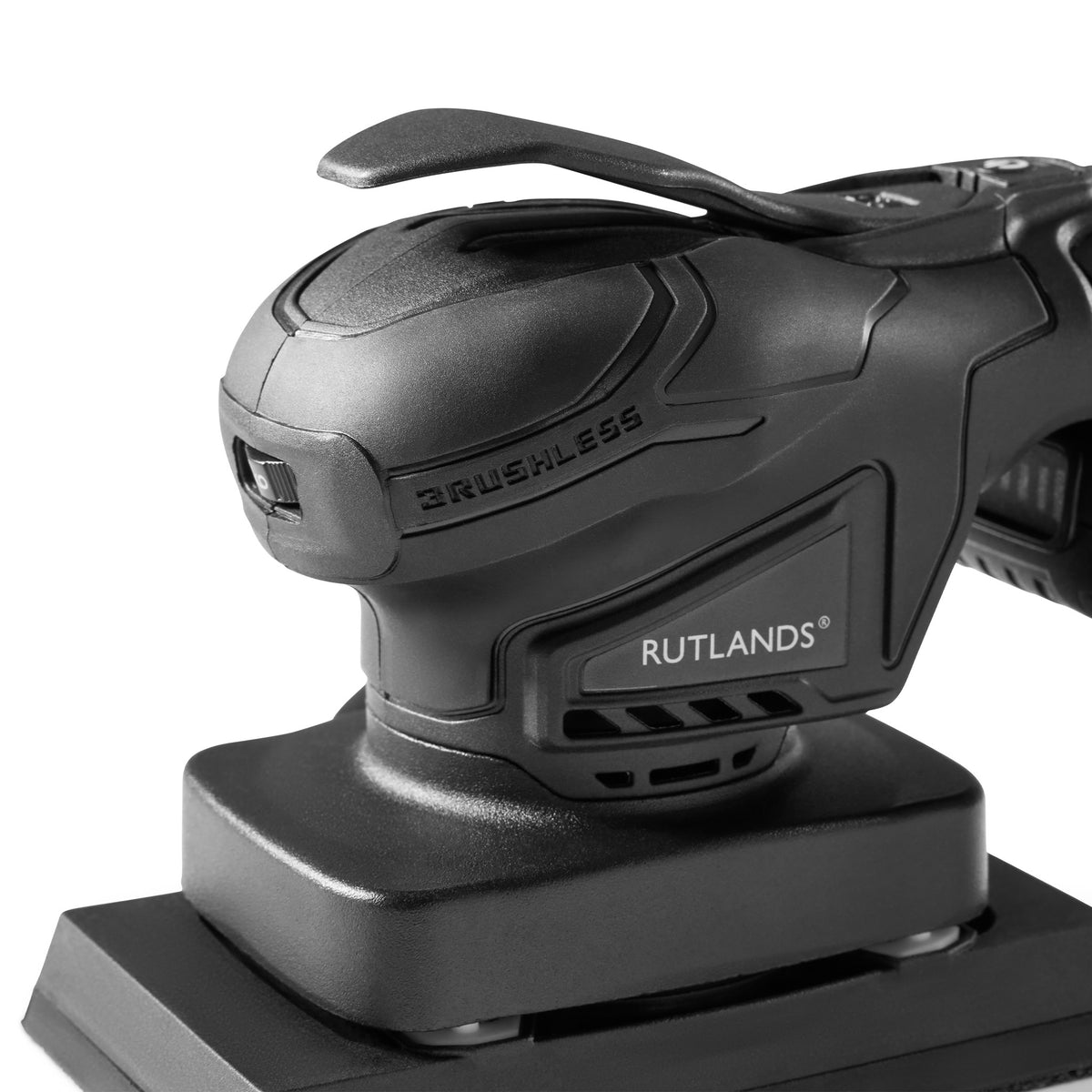 Brushless Cordless 20V Palm Orbital Sander - 81mm x 133mm, 1.5mm Orbit