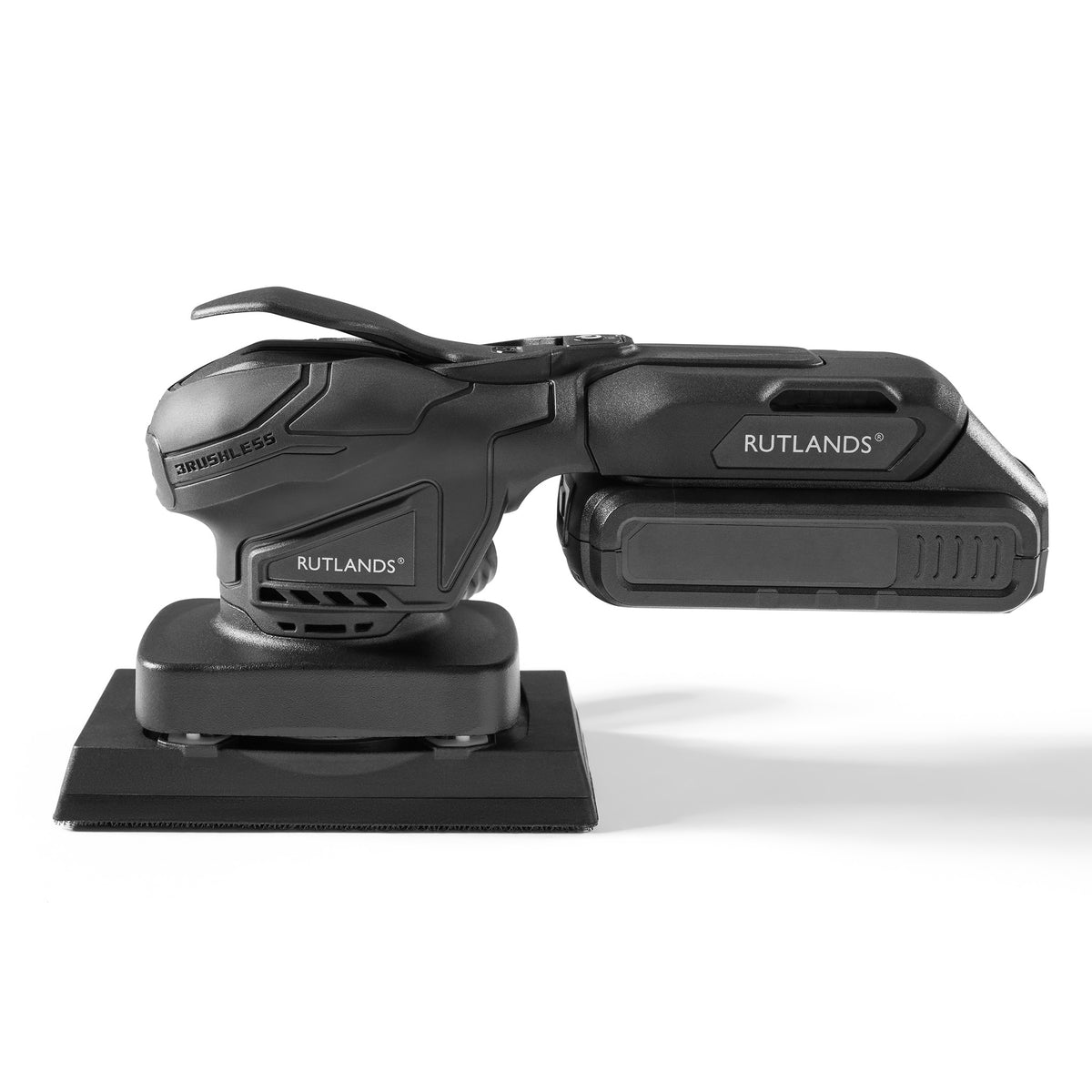 Brushless Cordless 20V Palm Orbital Sander - 81mm x 133mm, 1.5mm Orbit