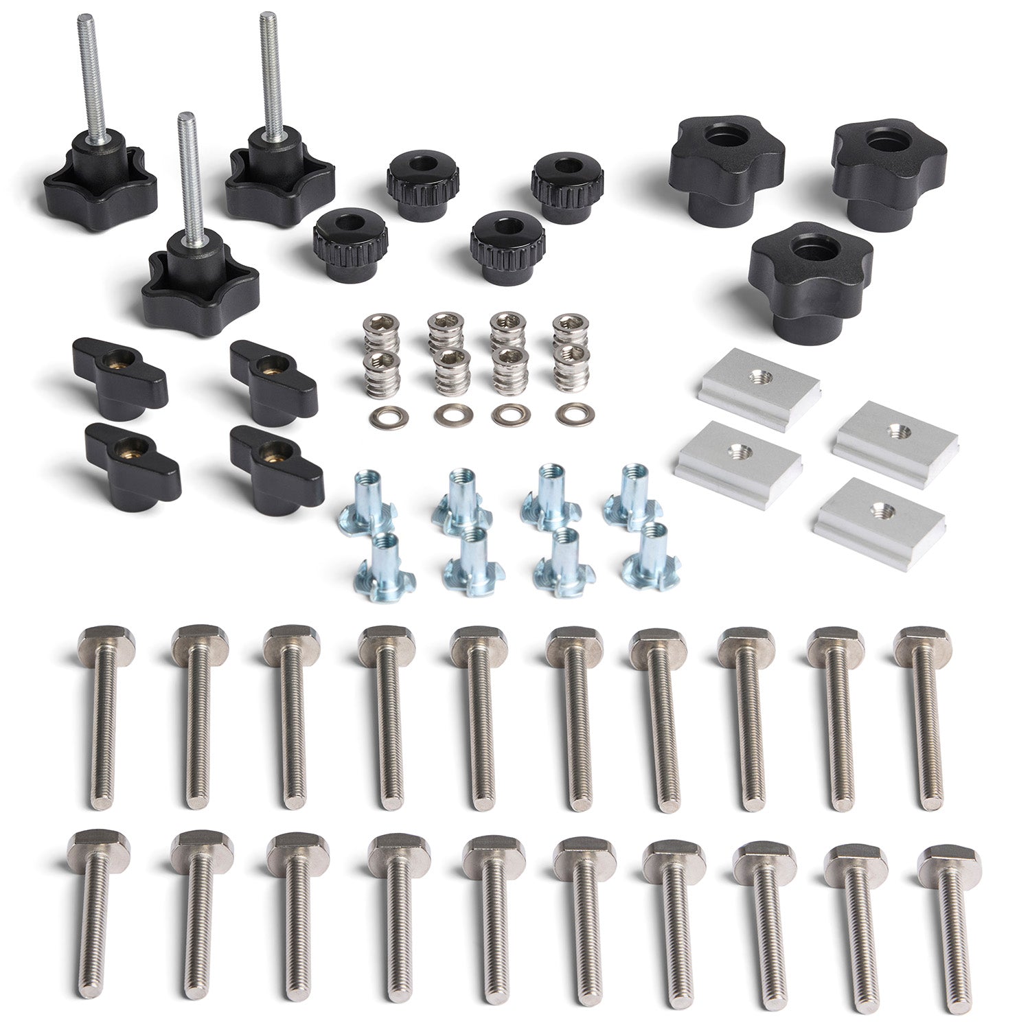 T Track Hardware Kit - Set of 58