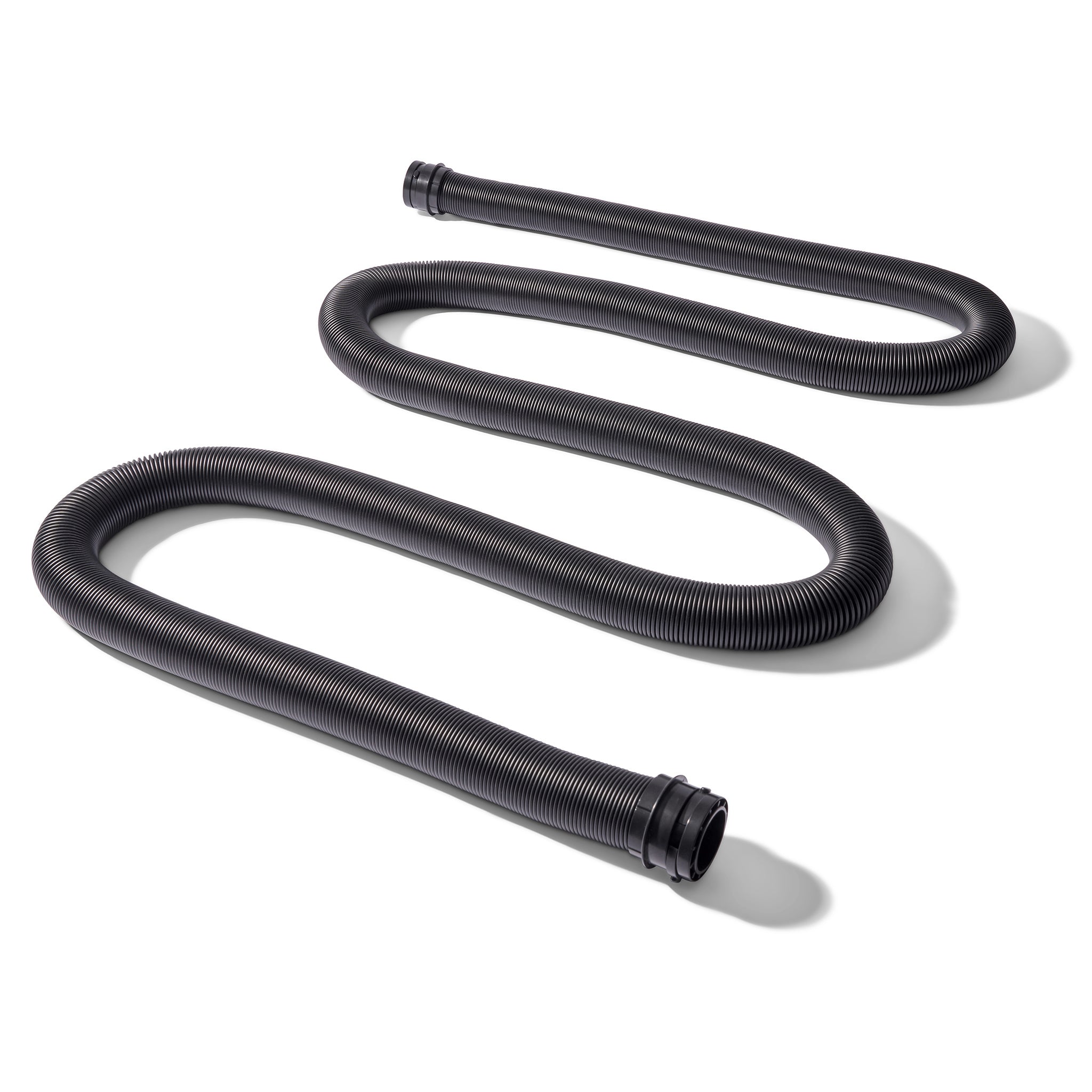 Hose Reel with Power Tool Dust Extraction Hose and Fast-Click Adaptors - 10m