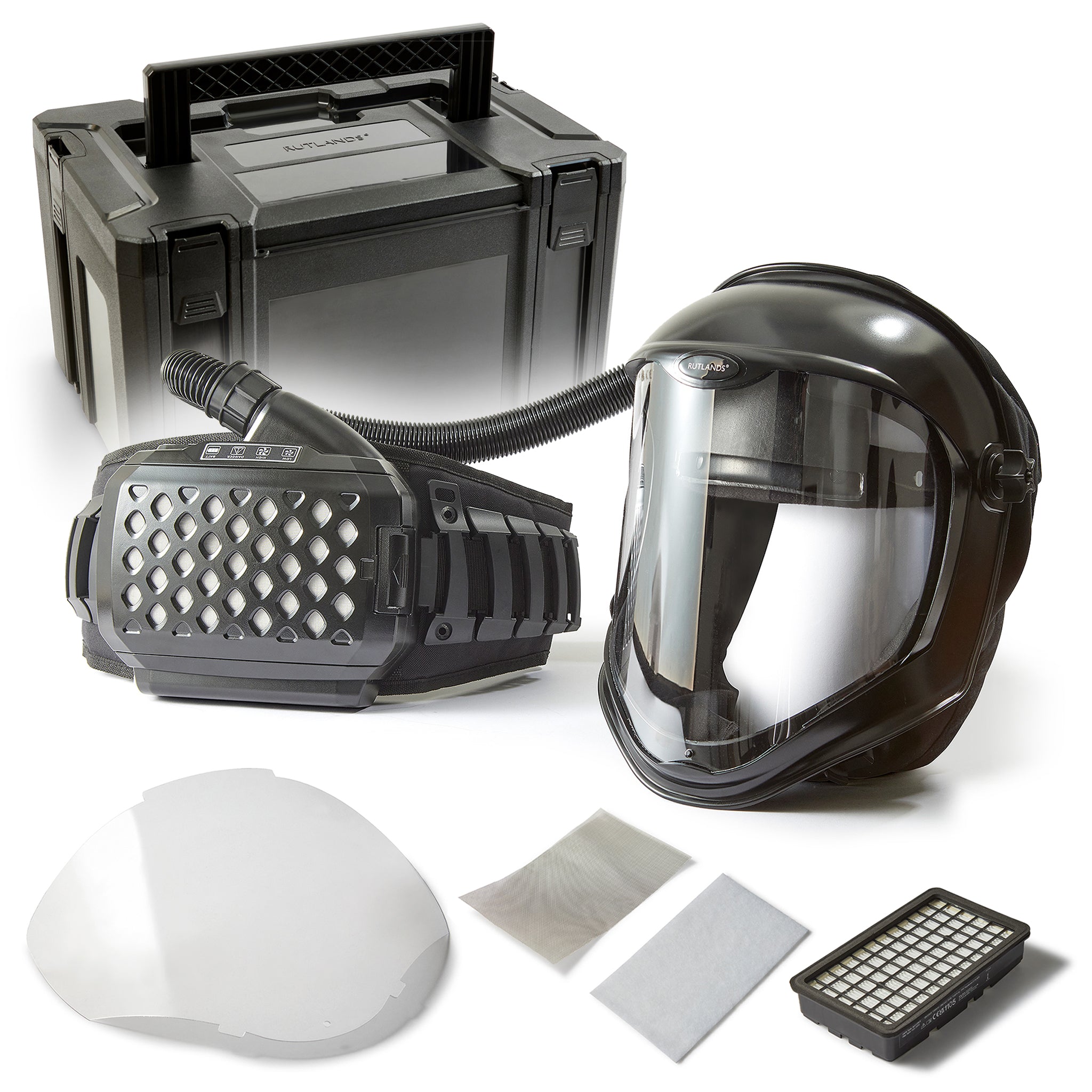 Powered Air Purifying TH3 Respirator with Filter Pack and Storage Case