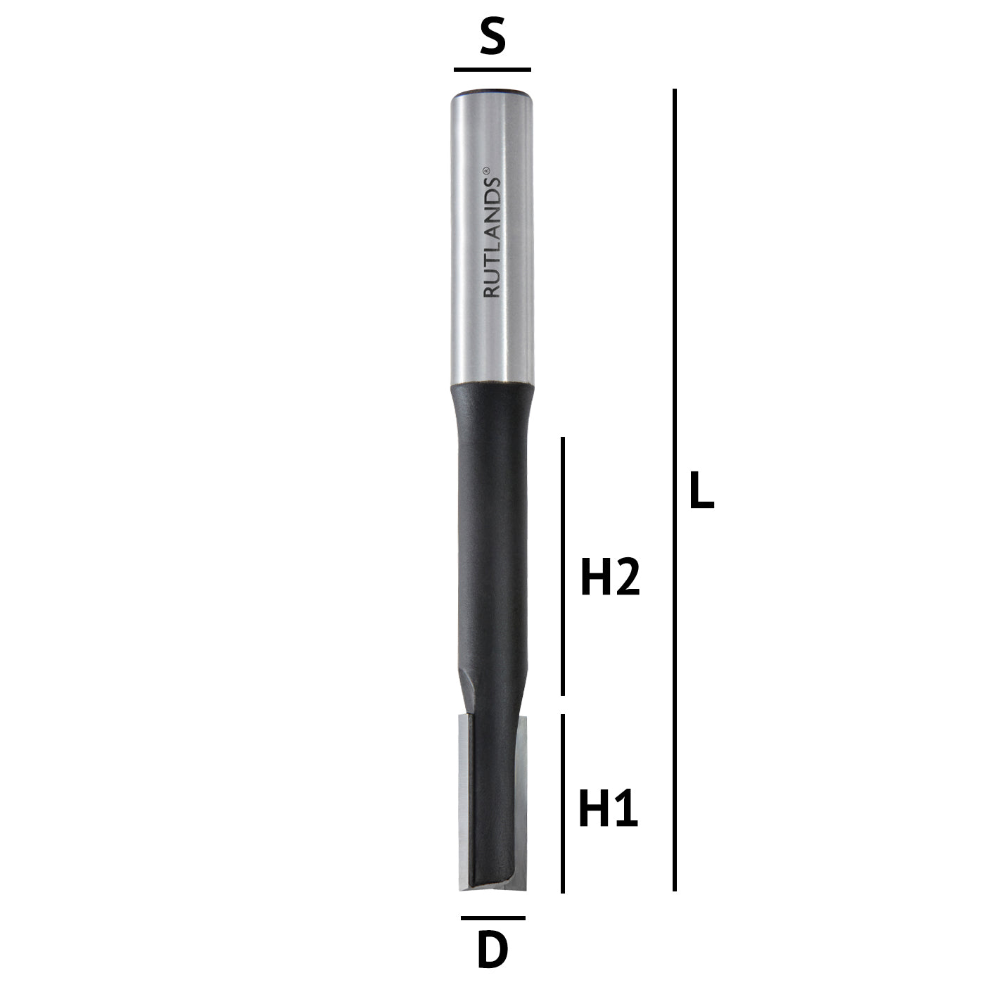 Router Bit - Straight Pocket Cutter