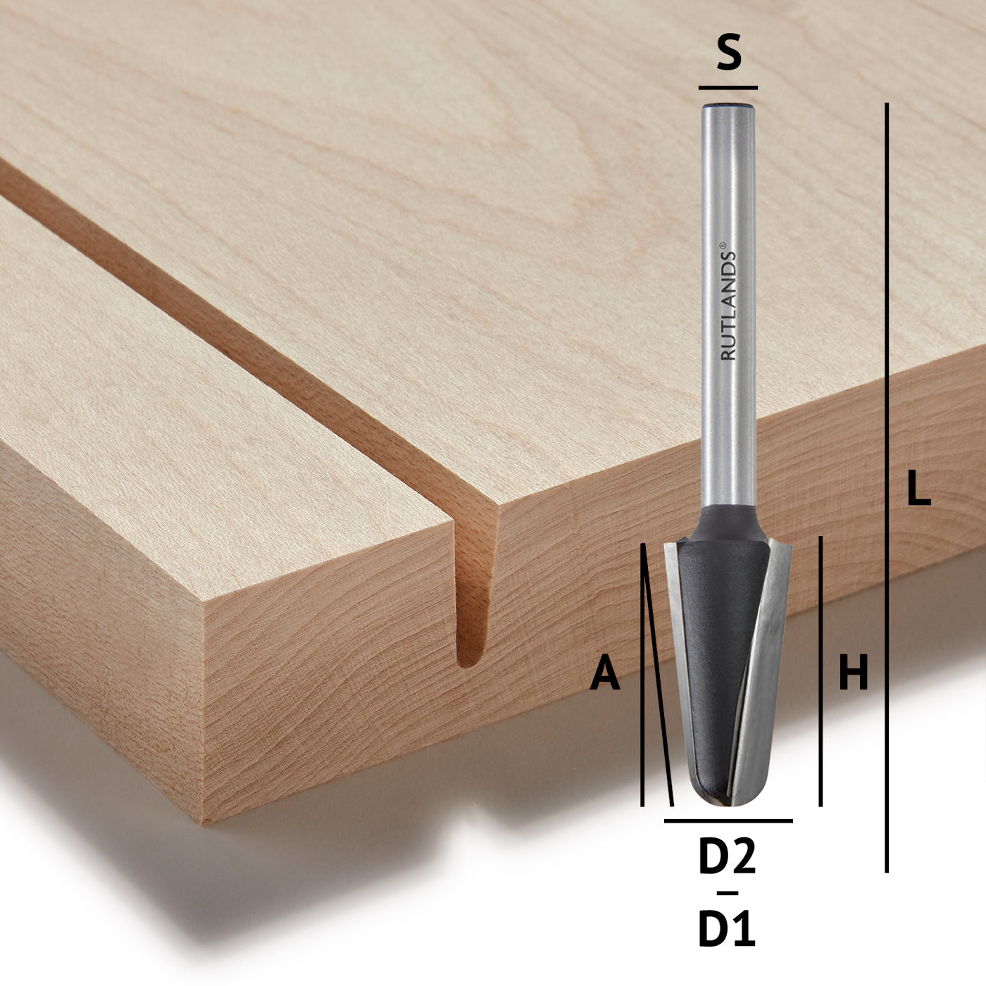 Router Bit - Carving Taper
