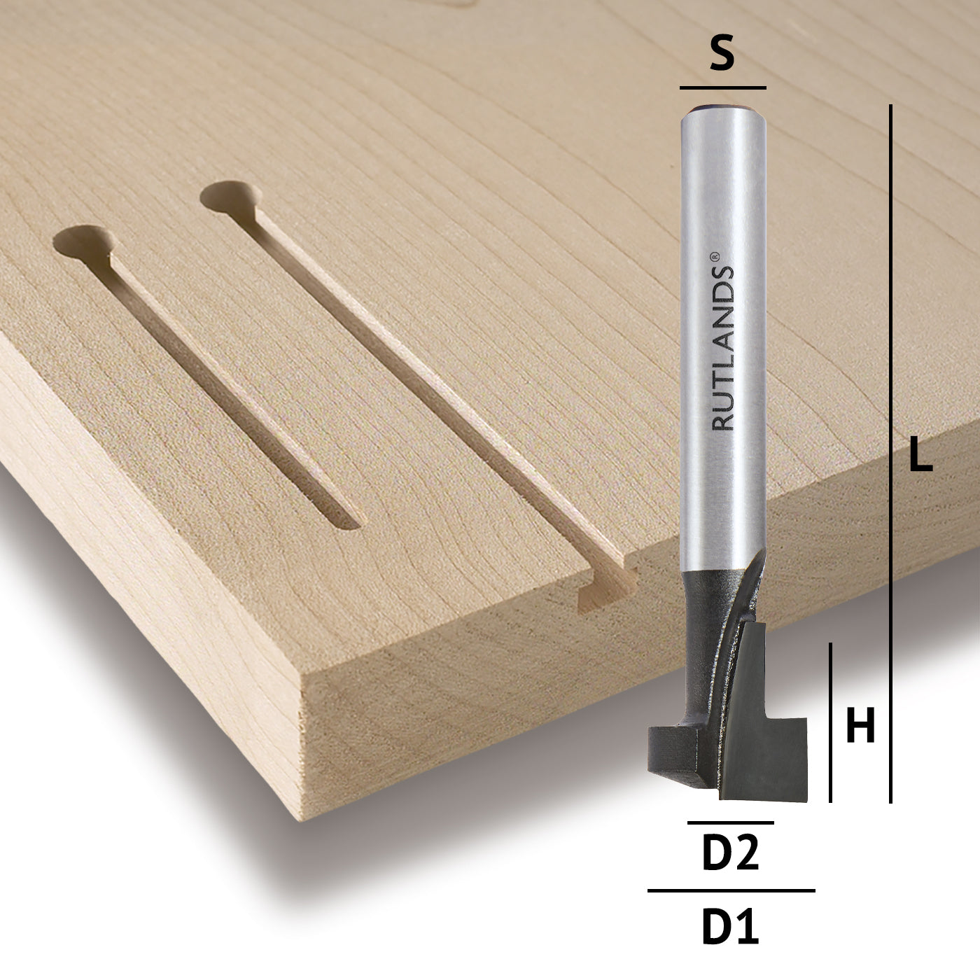 TCT Router Bit - Keyhole | Next Day Delivery – Rutlands Limited