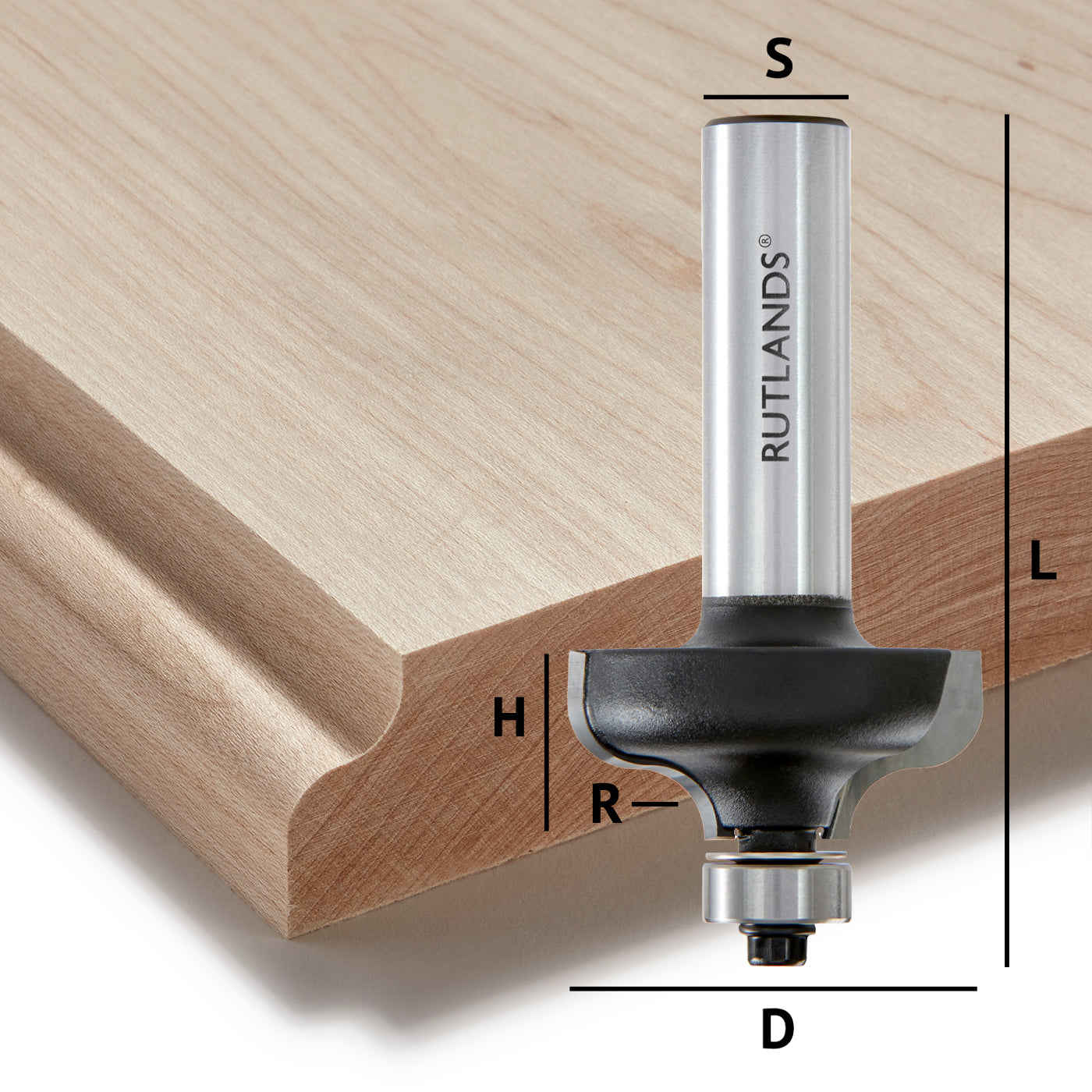 TCT Router Bit - Ogee with Bearing | Next Day Delivery – Rutlands Limited