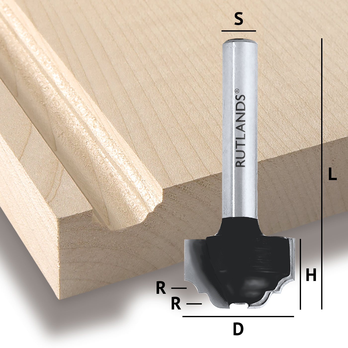 TCT Router Bit - Plunge Classical | Next Day Delivery – Rutlands Limited