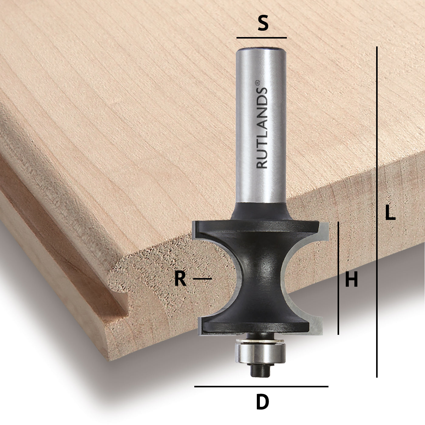 TCT Router Bit - Edge Beading with Bearing | Next Day Delivery ...