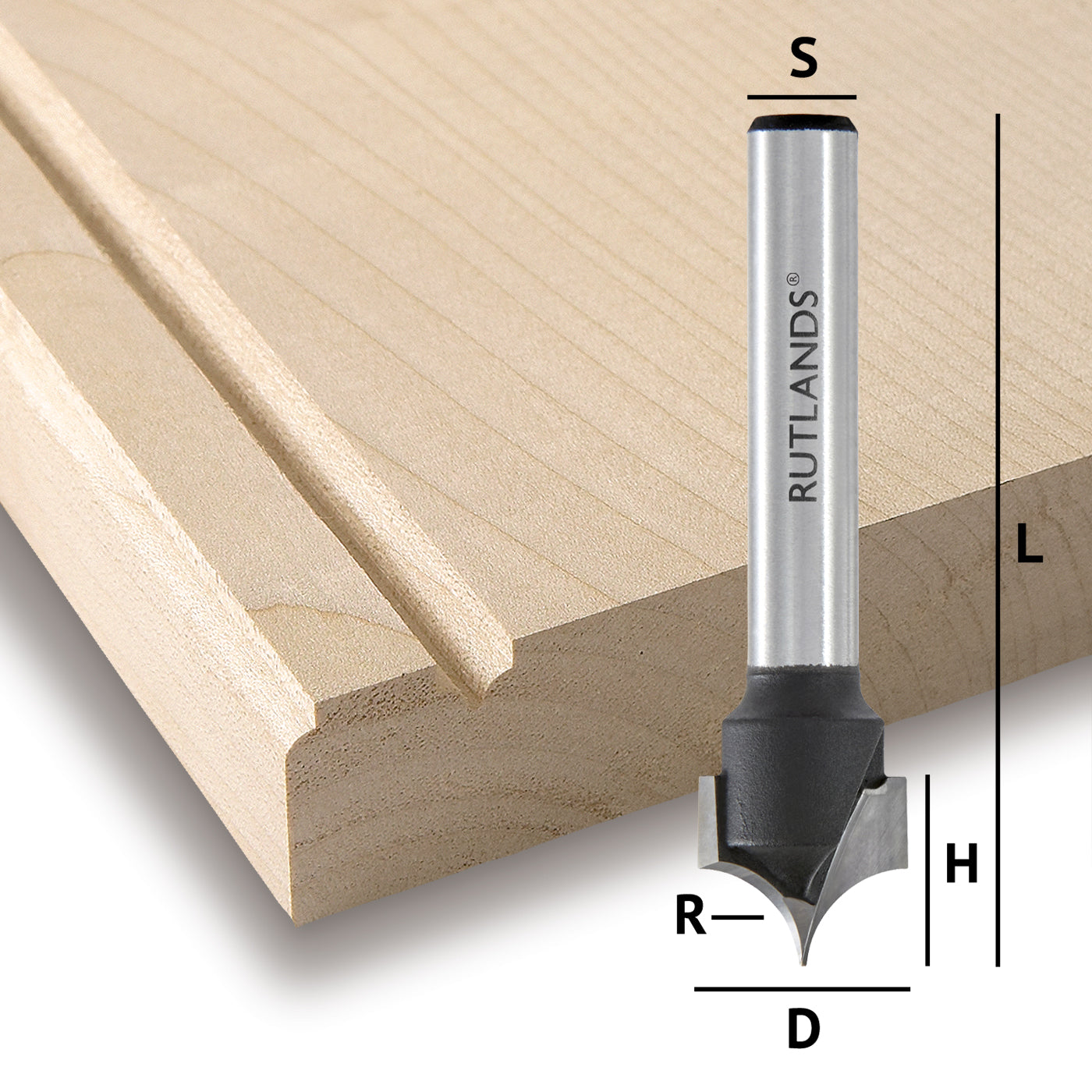 TCT Router Bit - Panel Beading | Next Day Delivery – Rutlands Limited