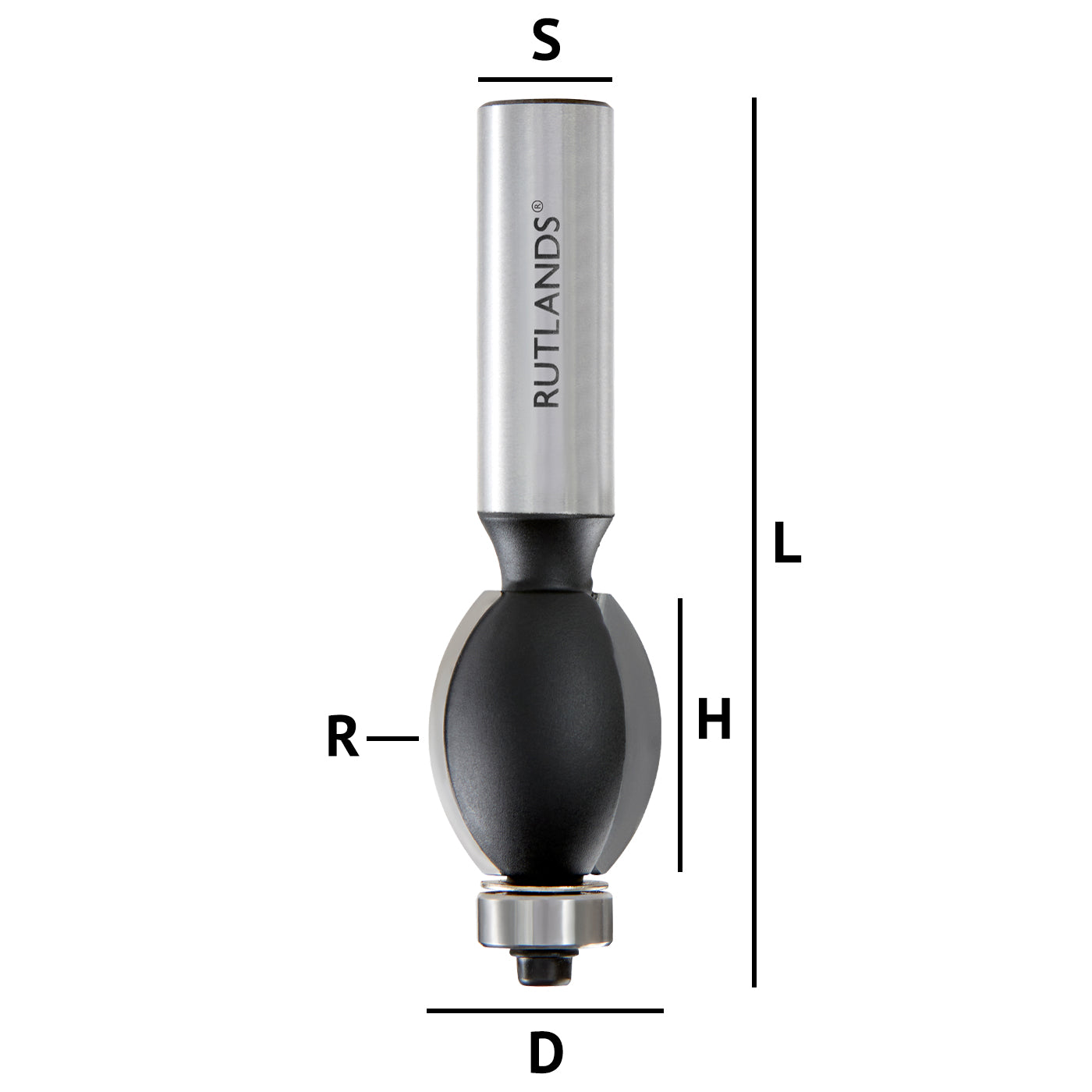 Router Bit - Sunk Radius with Bearing