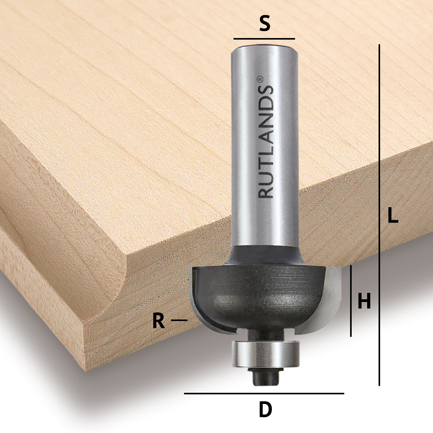 TCT Router Bit - Cove with Bearing | Next Day Delivery – Rutlands Limited