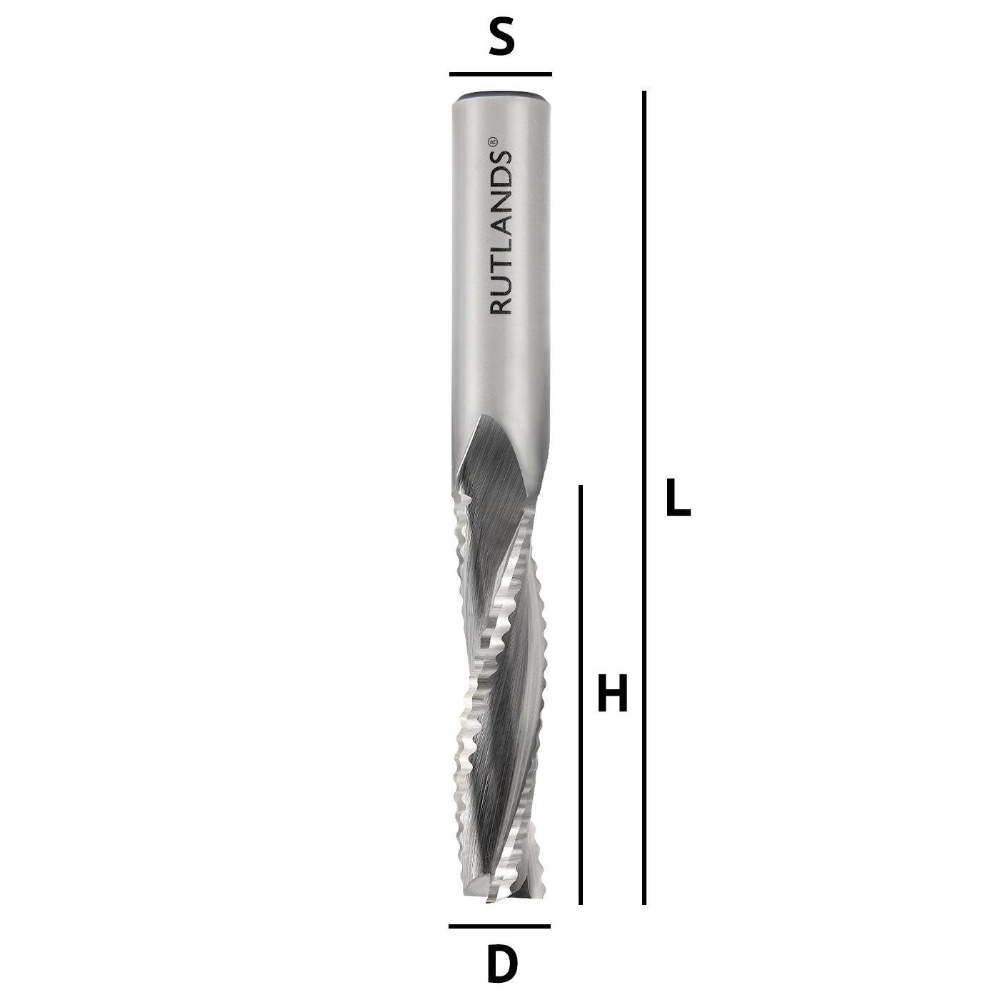 Solid Carbide - Spiral Chipbreaker Up Cut 2 Flute