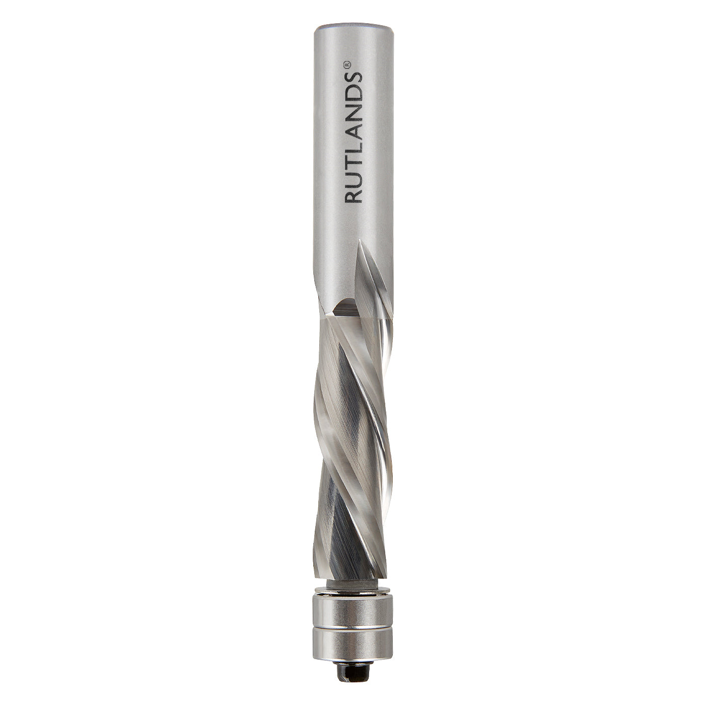 Solid Carbide - Spiral Down Cut 2 Flute with 2 Bearings