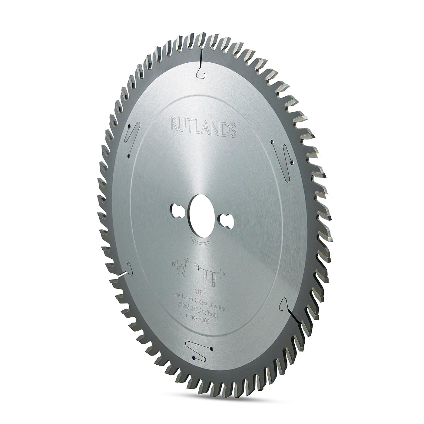 Table Saw Blade - Fine Finish - 250mm x 60T x 30mm 