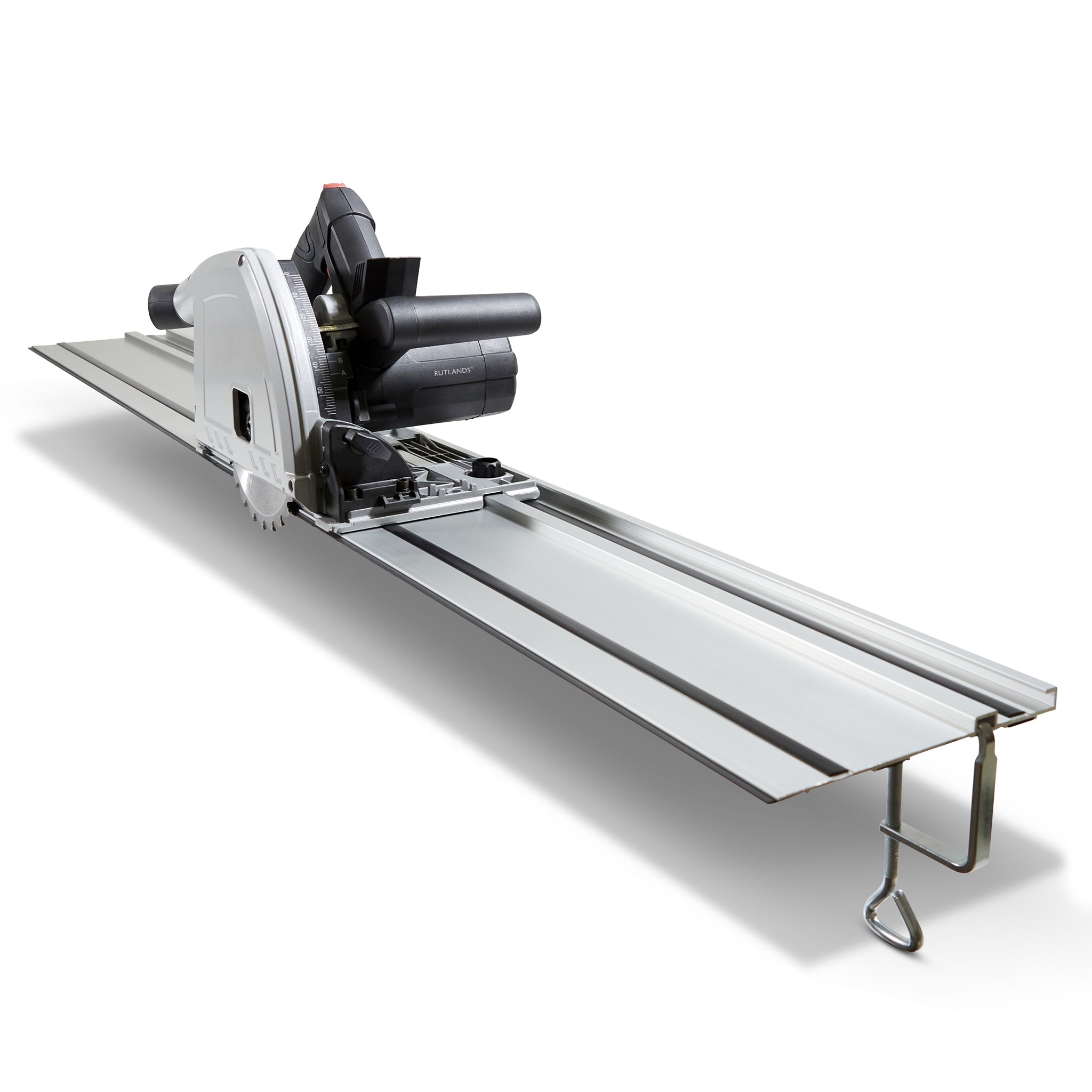 Plunge Saw with Guide Rail