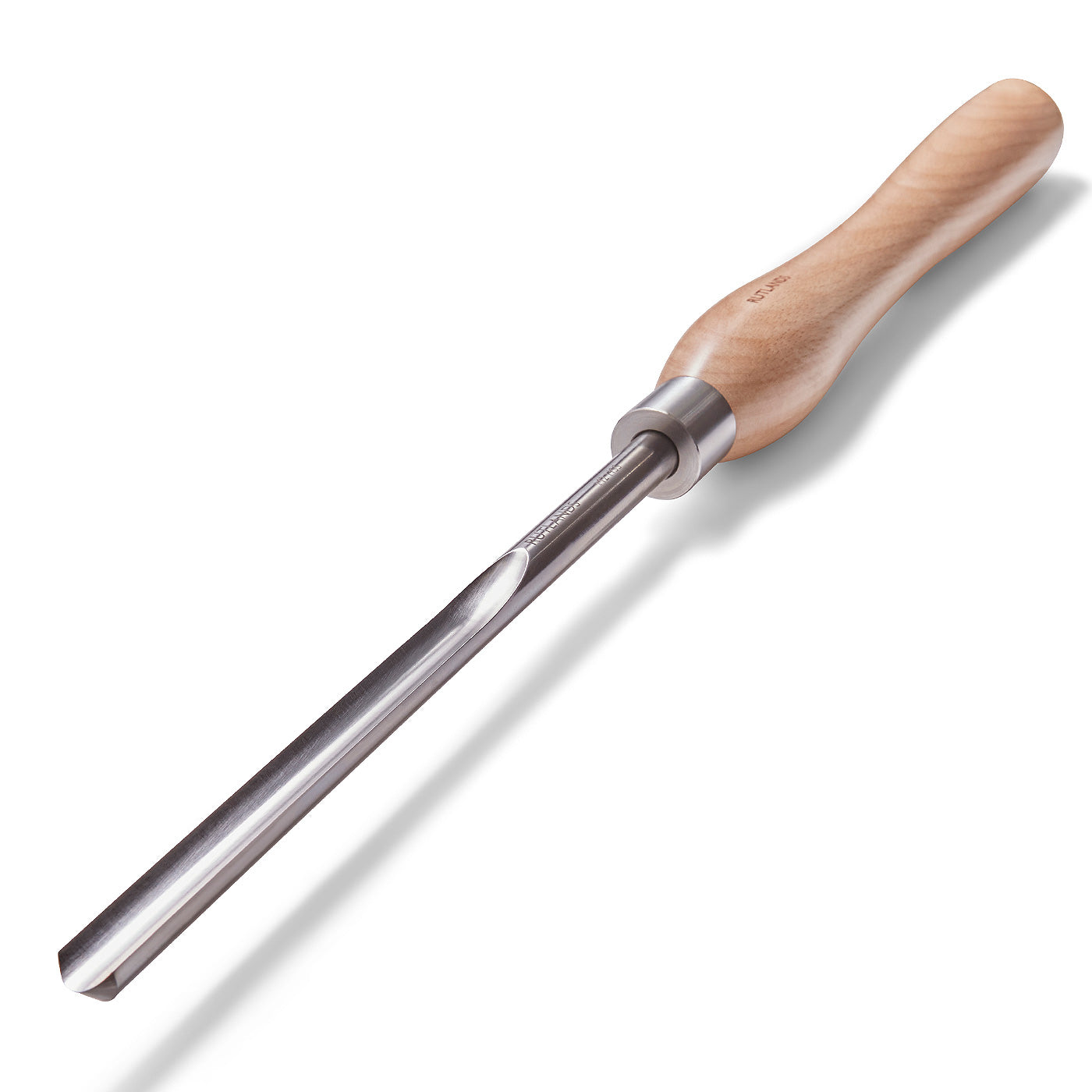 Stubai 590532 HSS Spindle Gouge - 32mm, 180mm Blade, No Handle, High-Speed Steel Woodturning Tool