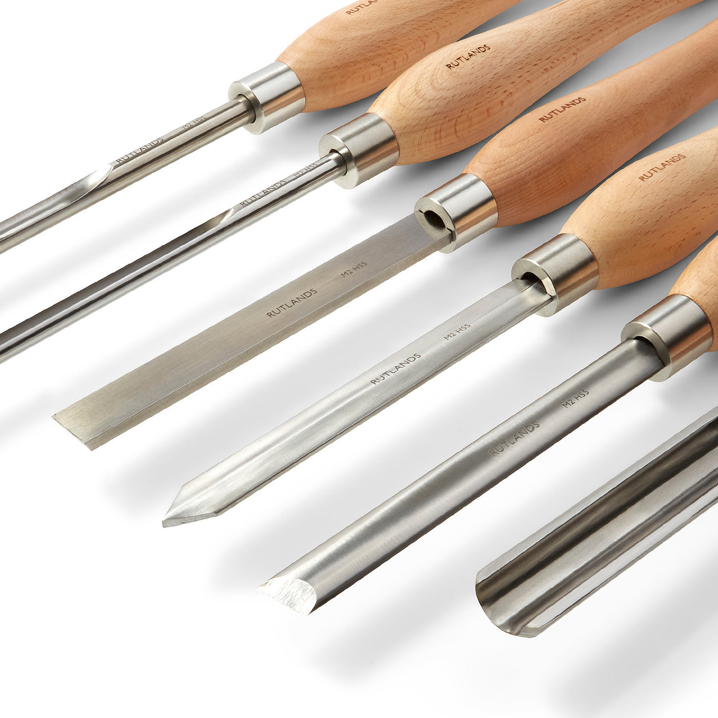 Cryogenic M2 HSS Turning Tools - Set of 6