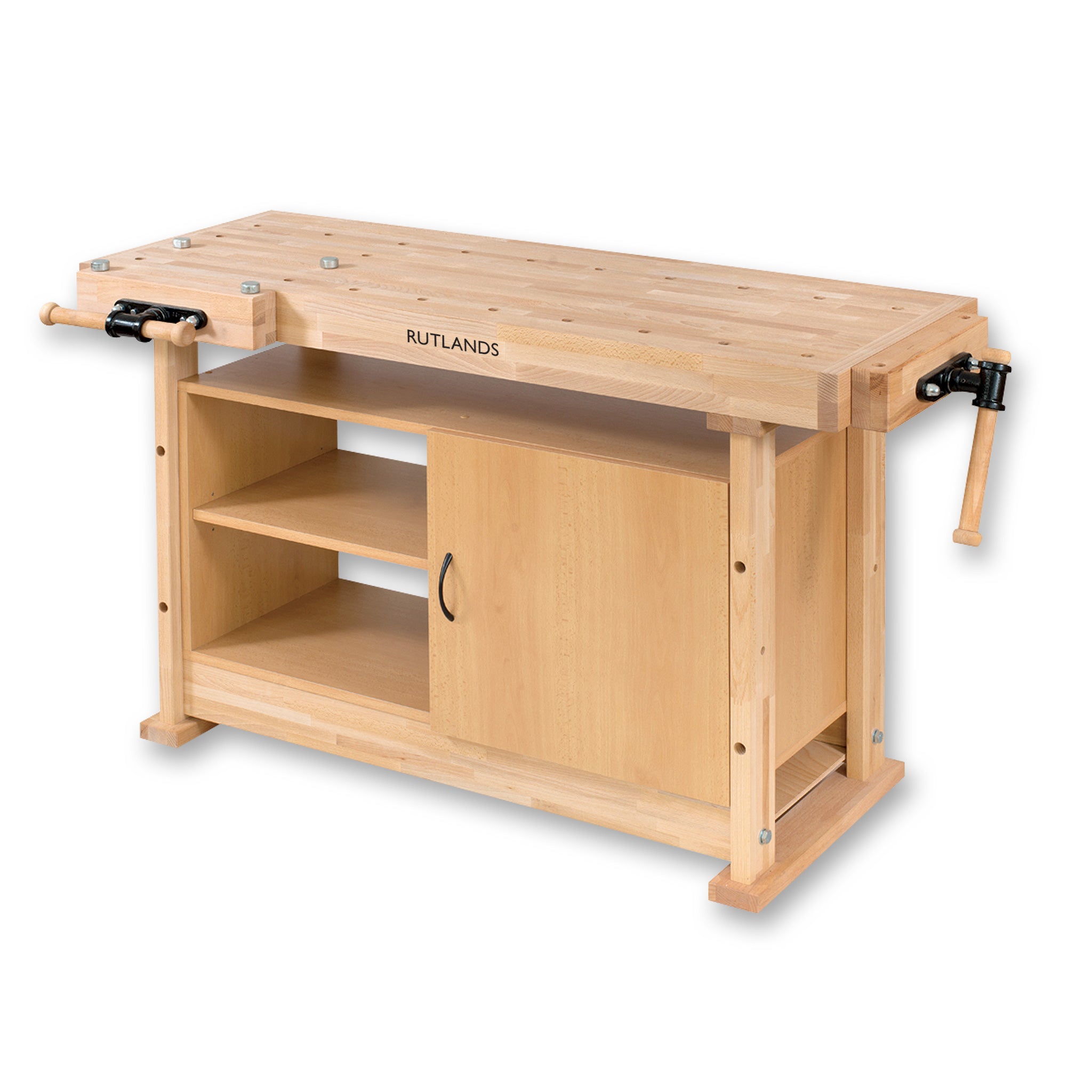Joiners Workbench with Storage Unit