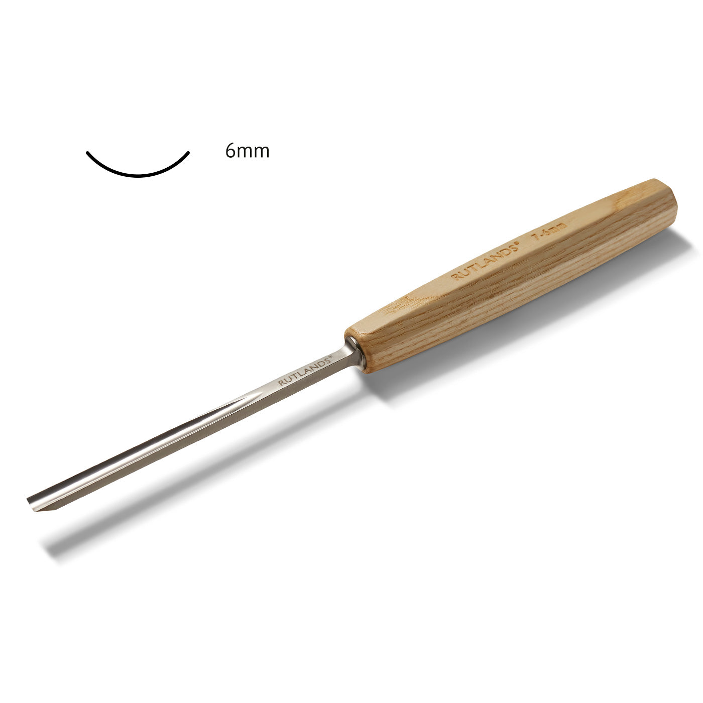 Wood Carving No 7 Gouge - 6mm | Next Day Delivery – Rutlands Limited
