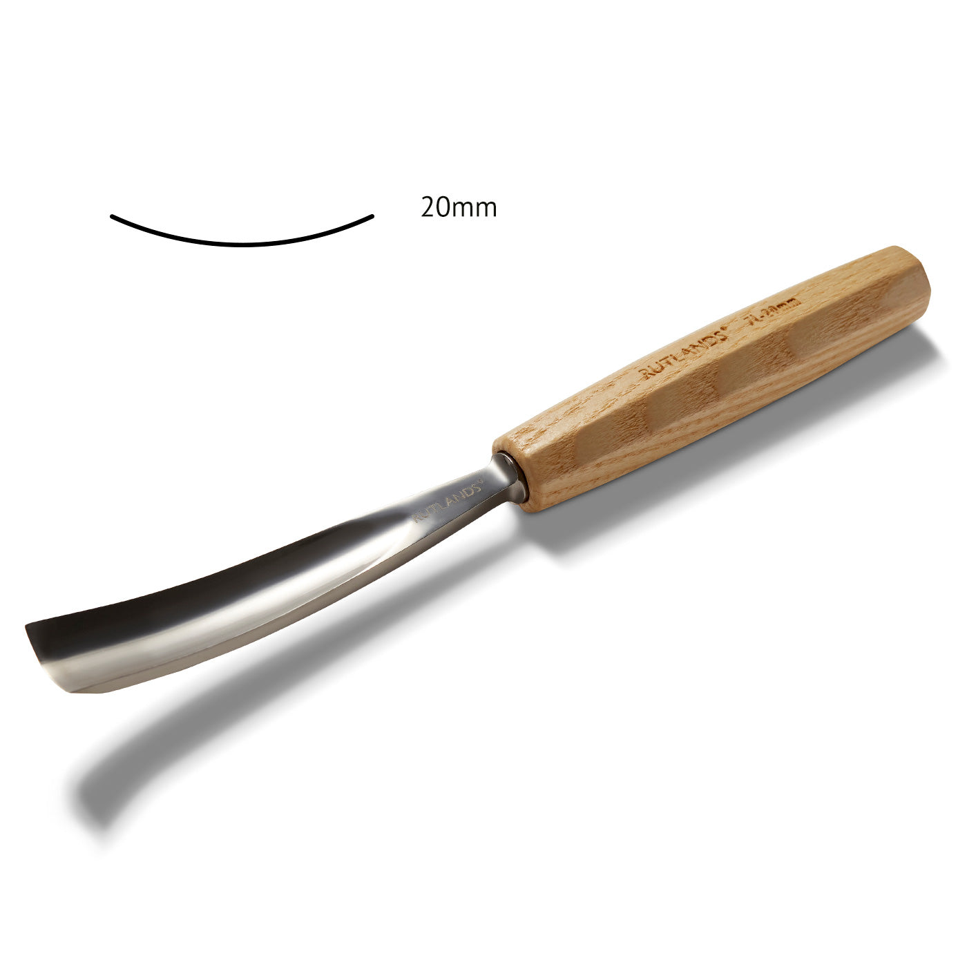 Carving No 7L Bent Gouge - 20mm