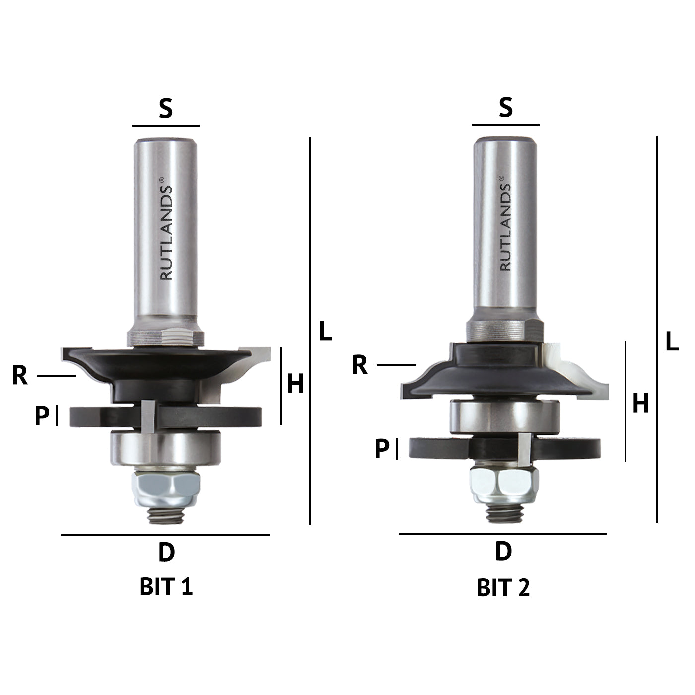 Rail & stile shop router bits