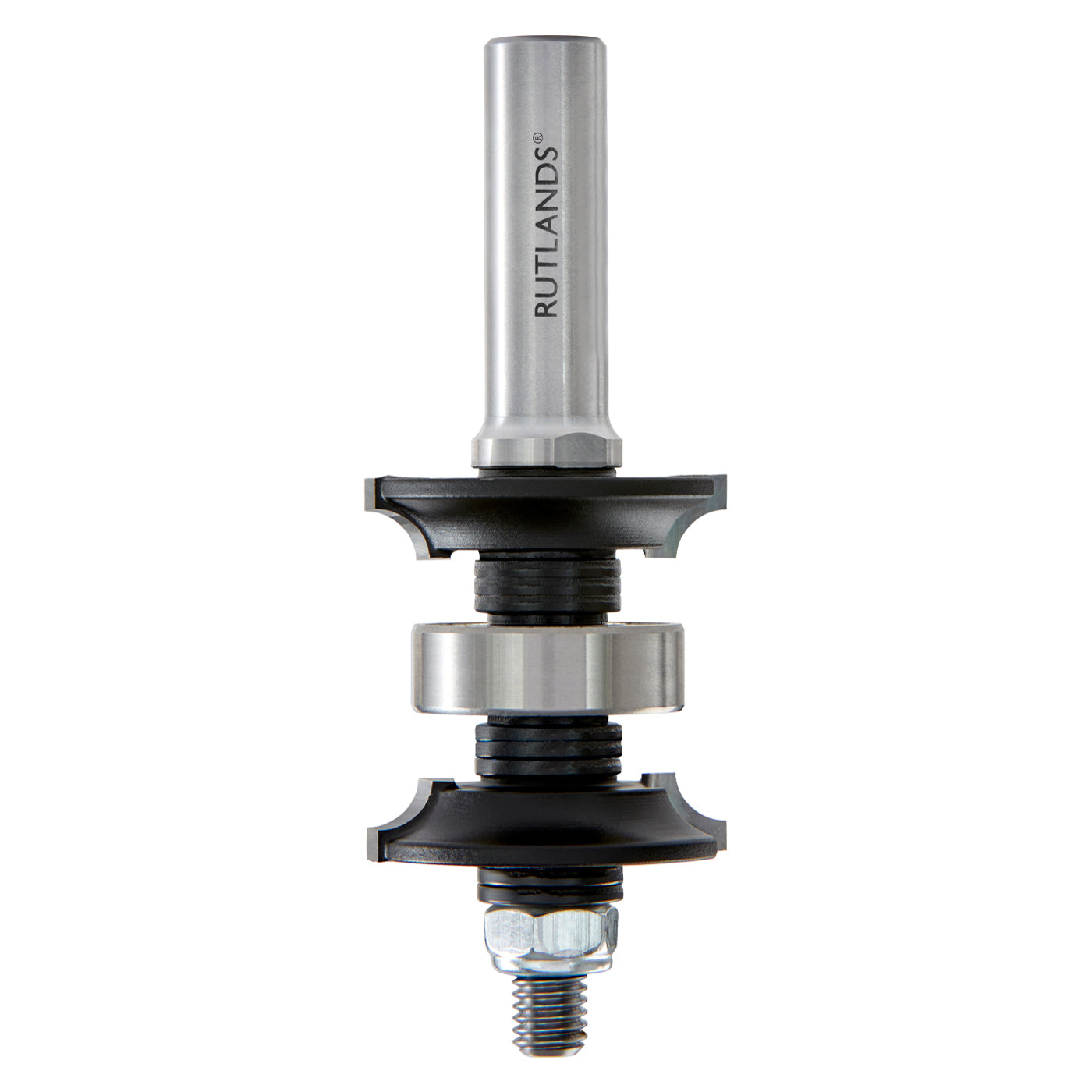 Router Bit - Double Roundover - D=38mm H=10-32mm R=5mm L=104mm S=1/2"
