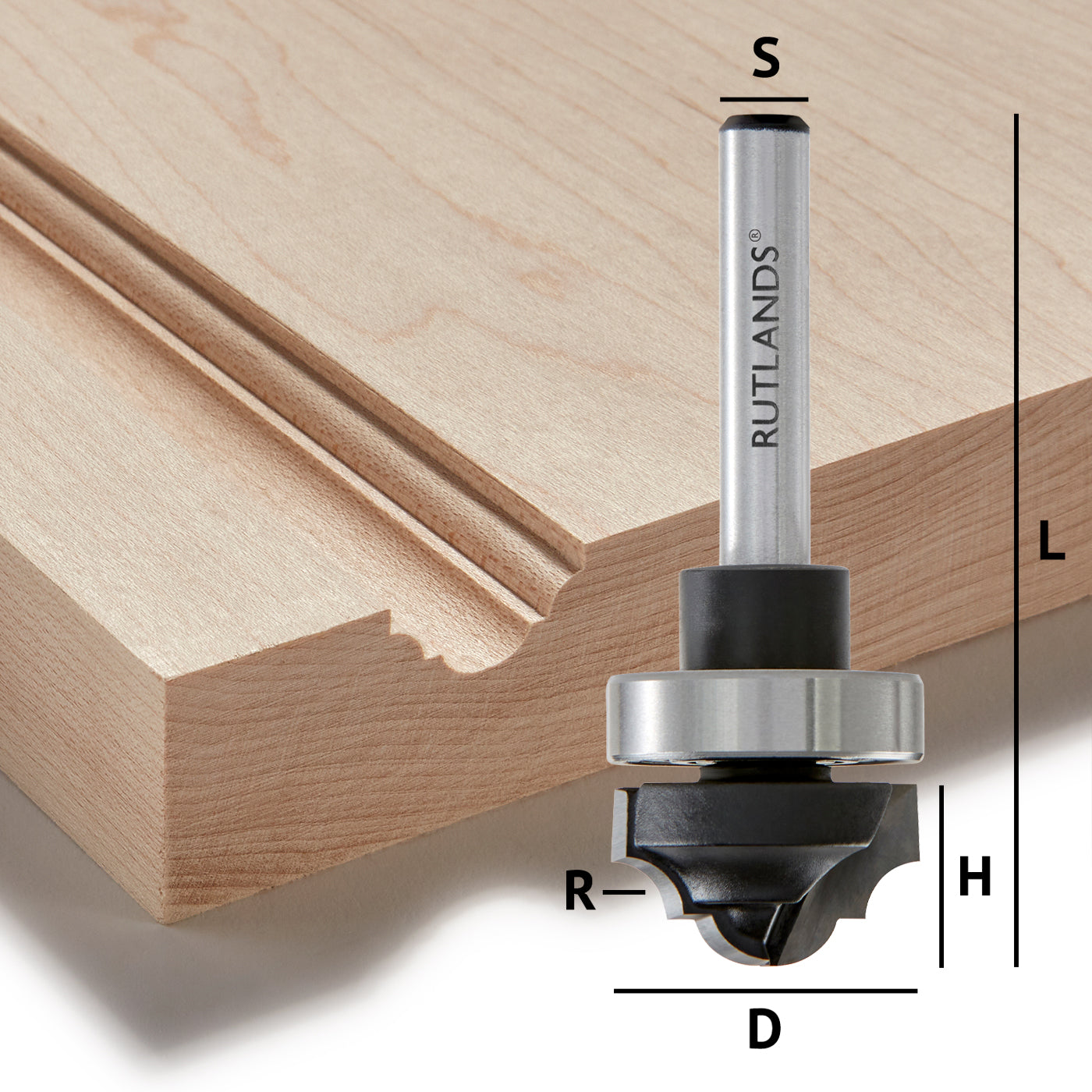 TCT Router Bit - Plunge Classical Roman Ogee with Top Bearing | Next ...
