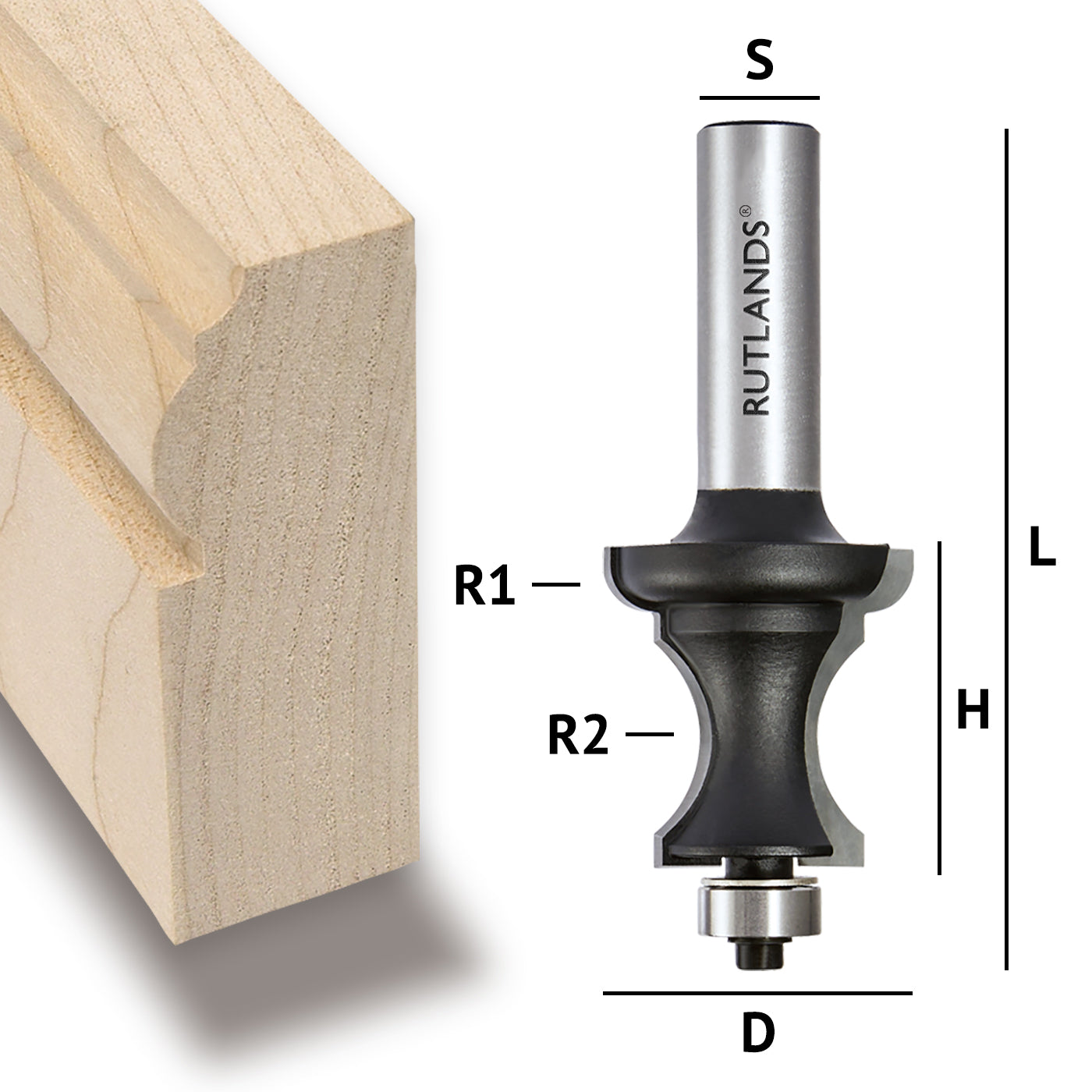 Abc Tct Router Bit TCT Router Bit - Palace Pattern | Next Day Delivery – Rutlands Limited