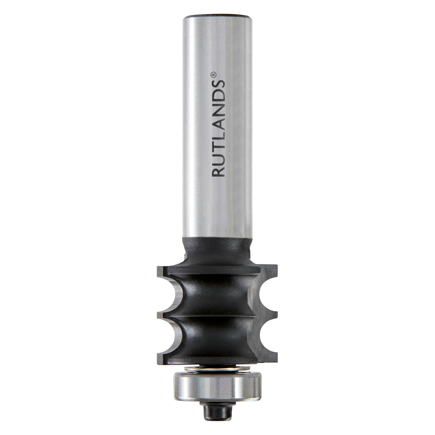 Router Bit - Double Beading - D=22.2mm H=17mm R=3.18mm L=73mm S=1/2"