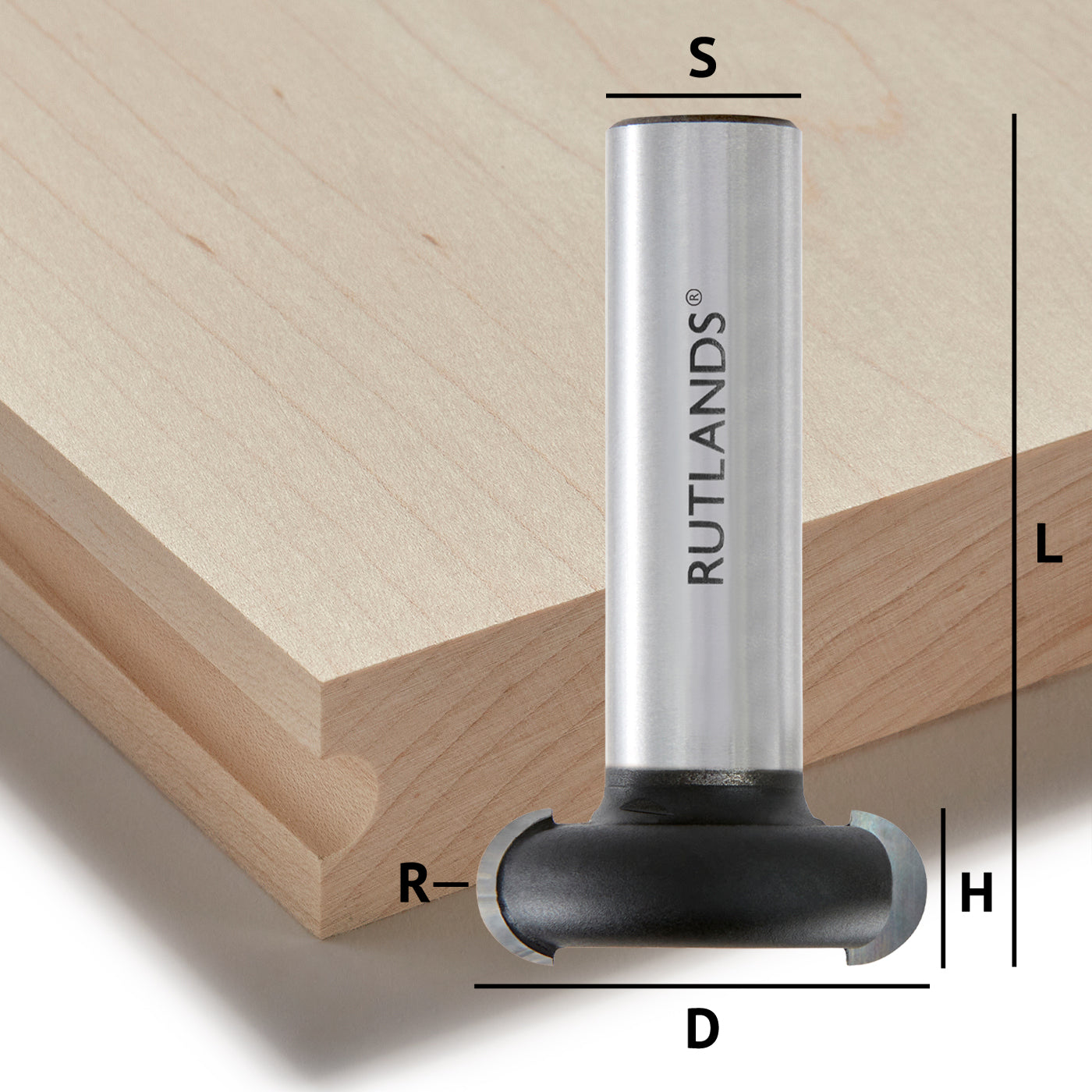 Smallest Router Bit Radius TCT Router Bit - Sunk Radius | Next Day Delivery – Rutlands Limited