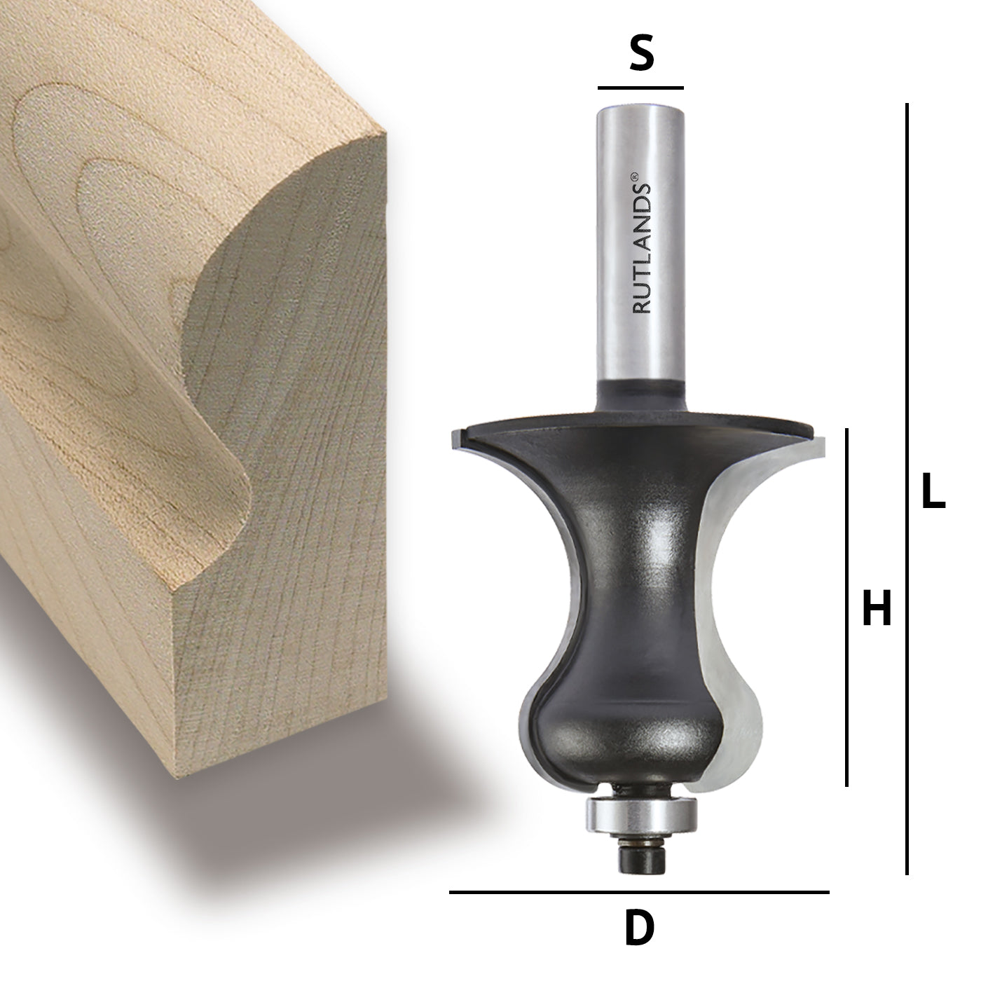 TCT Router Bit - Stair Handrail | Next Day Delivery – Rutlands Limited