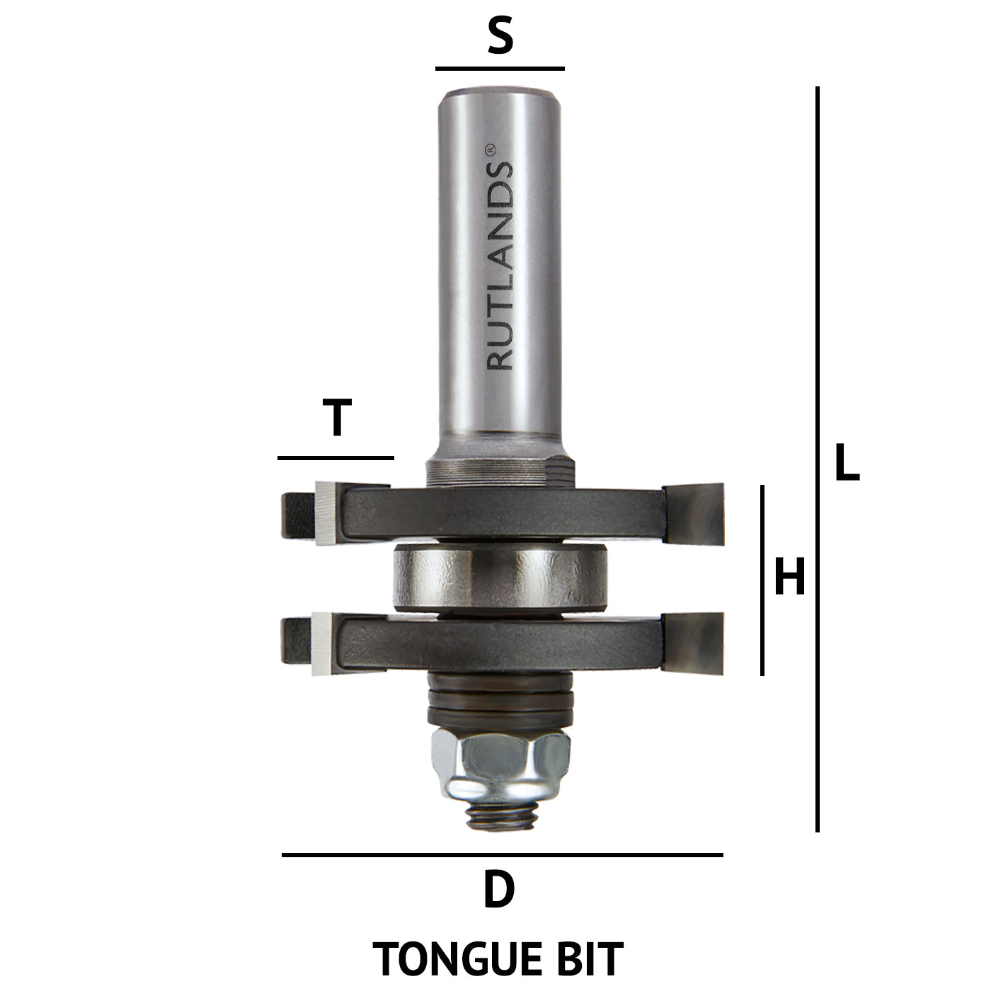 Router Bit Set - Tongue & Groove 