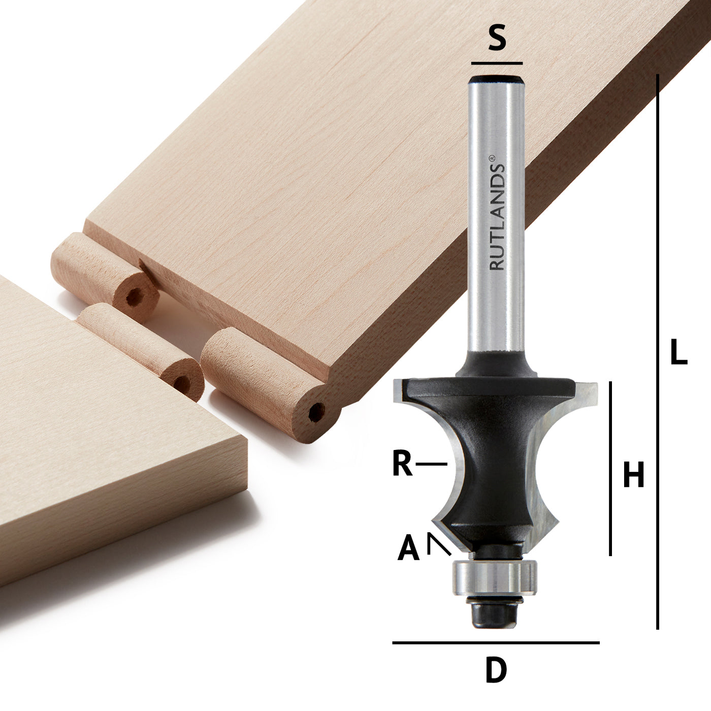 TCT Router Bit - Knuckle Joint | Next Day Delivery – Rutlands Limited