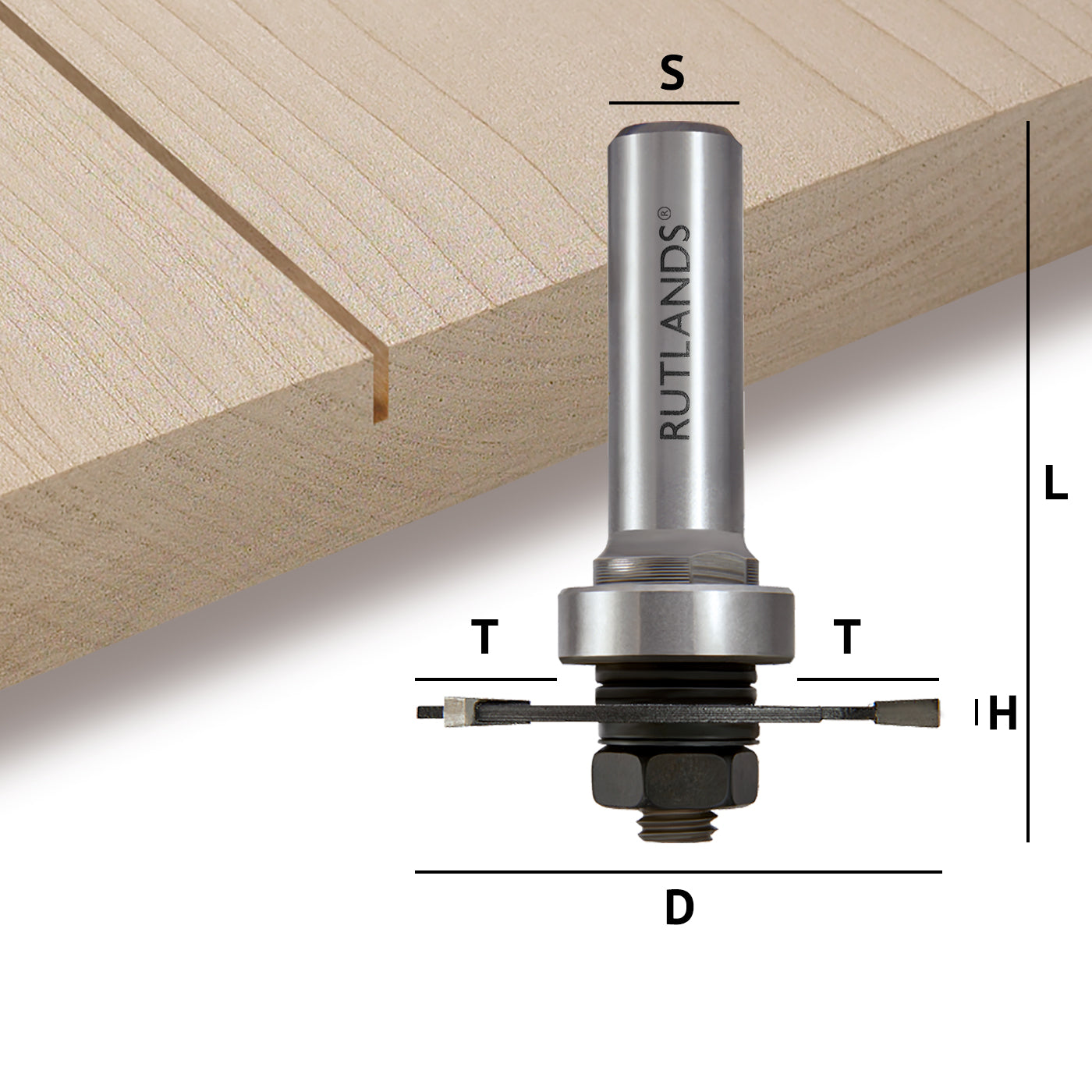 Router Bit Set - Slot Cutting 