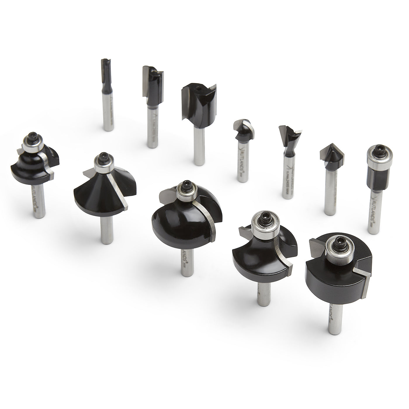 Router Bit Set - 12 Piece Multi Profile 