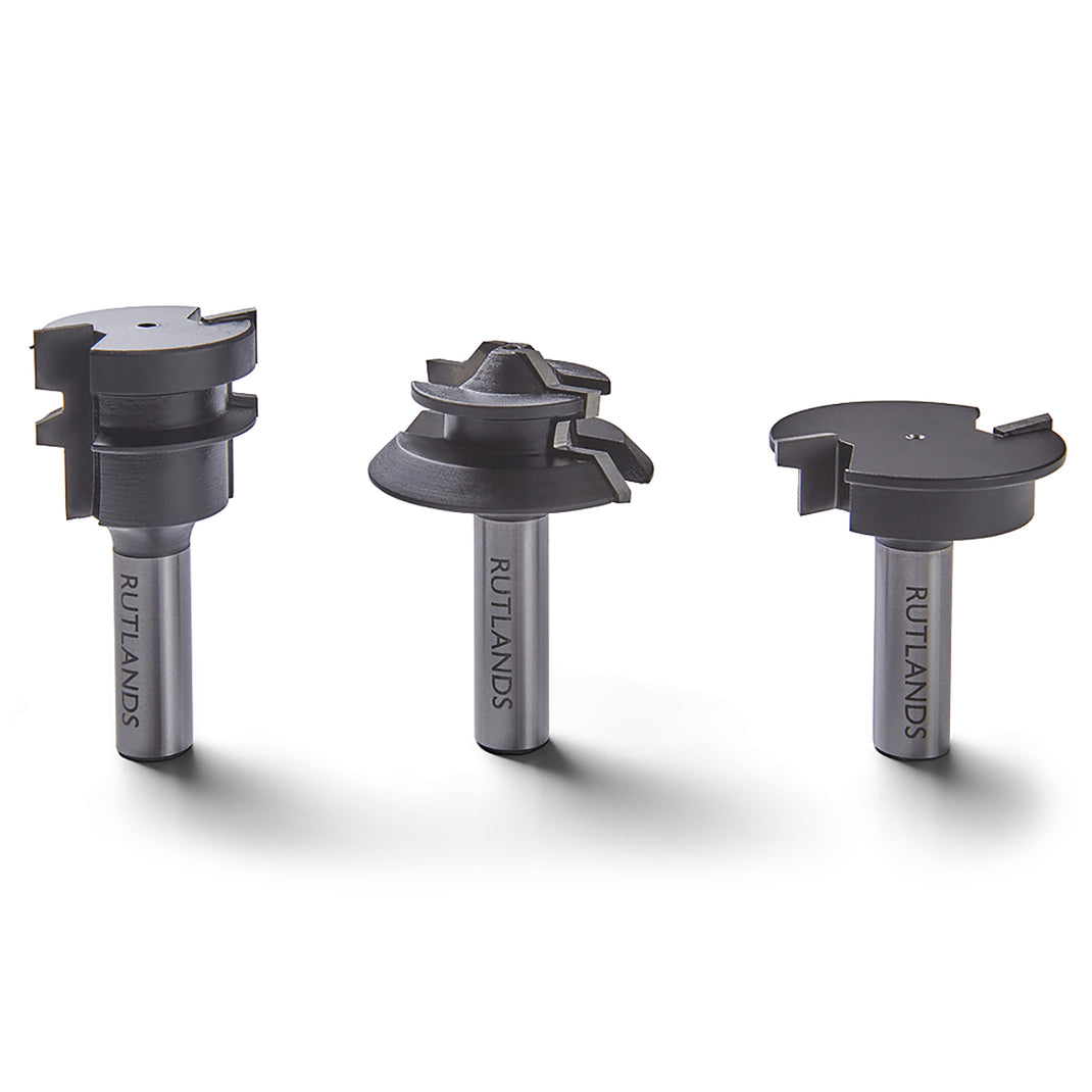 Notching Router Bit TCT Router Bit Set - Tongue & Groove V Notch | Next Day Delivery ...