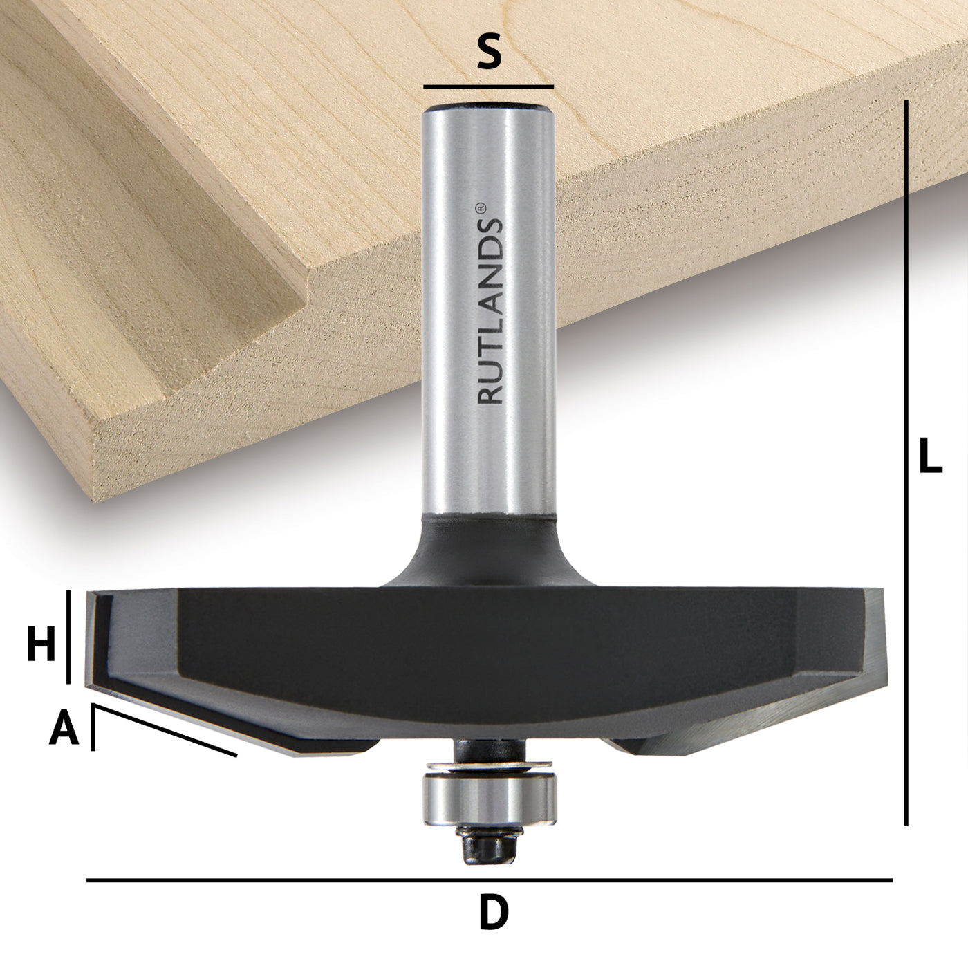 Router Bit Set - Raised Panel Door Set  - Bevel 