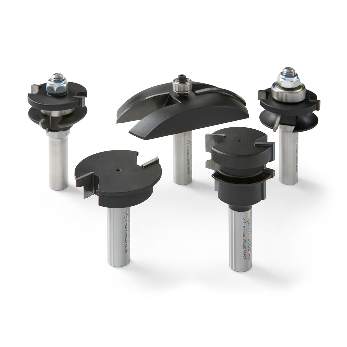 Trend Round Over Router Bit Set TCT Router Bit Set - Raised Panel Door and Drawer - Roundover | Next ...