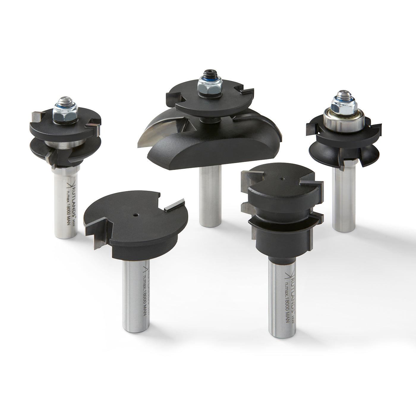 TCT Router Bit Set - Raised Panel Door and Drawer with Backcutter ...