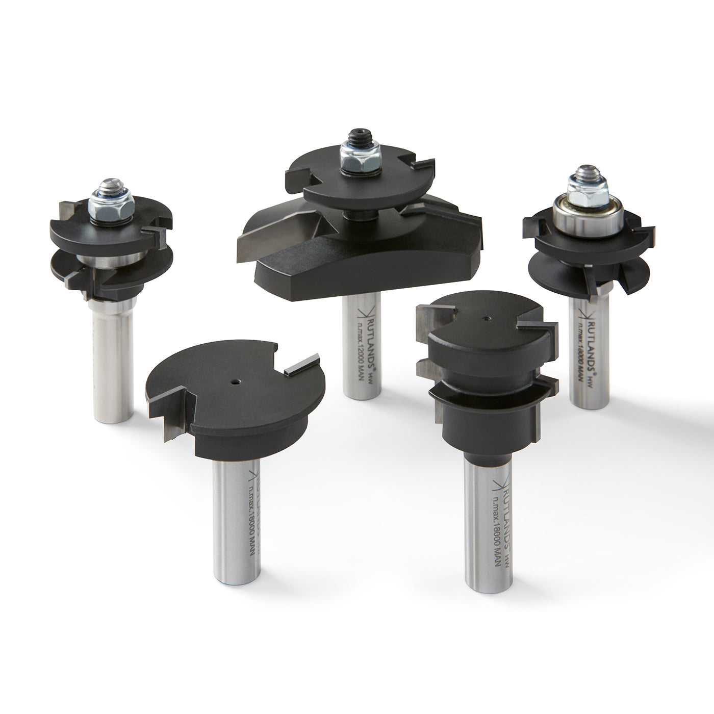 TCT Router Bit Set - Raised Panel Door and Drawer with Backcutter ...