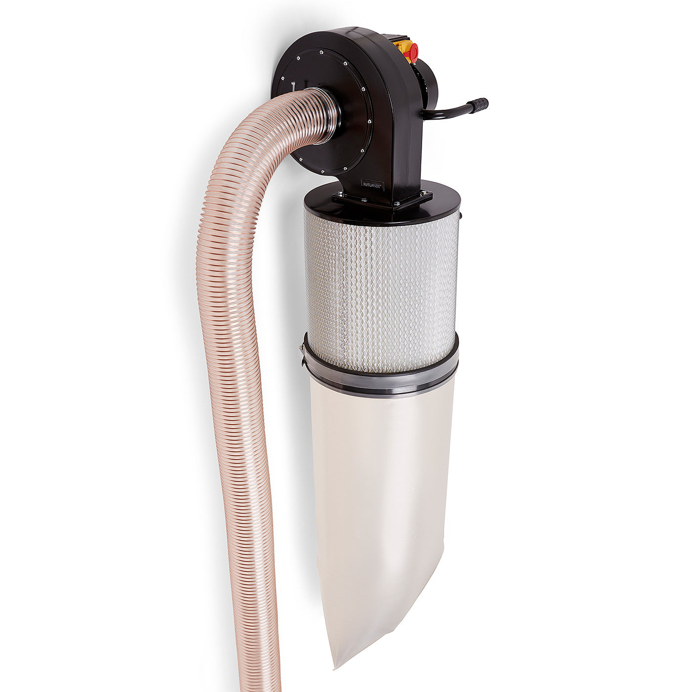 Wall-Mount Fine Filter Dust Collector with 3m Hose