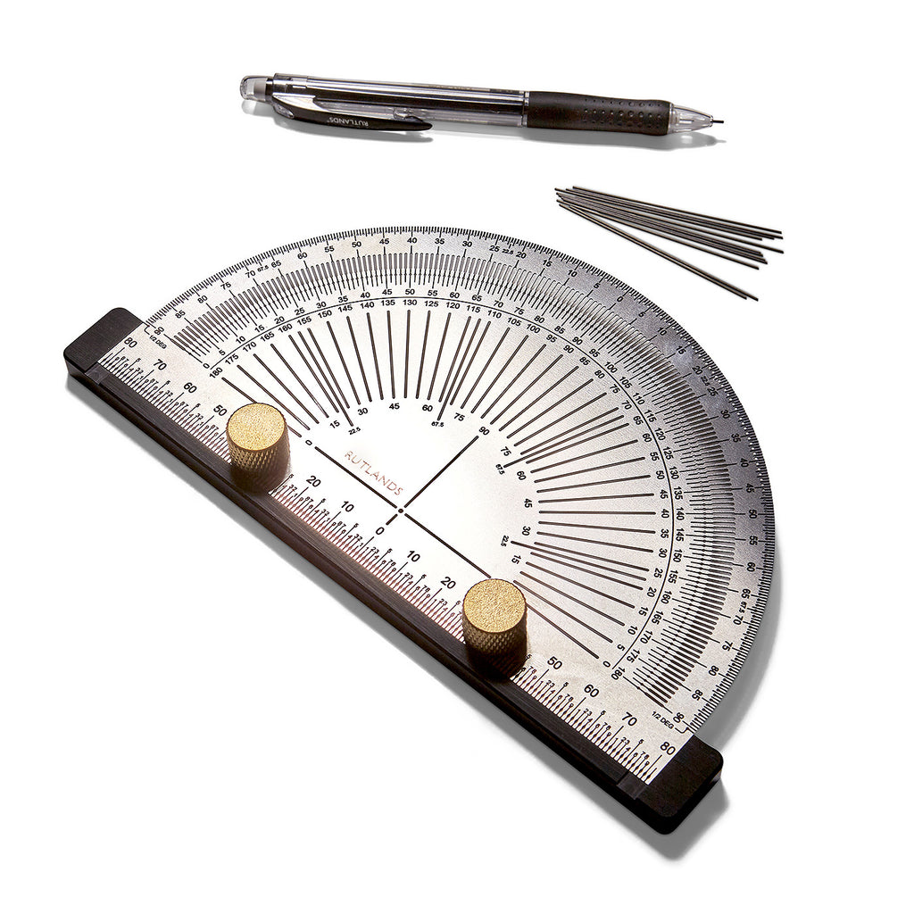 Adjustable 0~180° Stainless Steel Protractor 14.5c... – Grandado